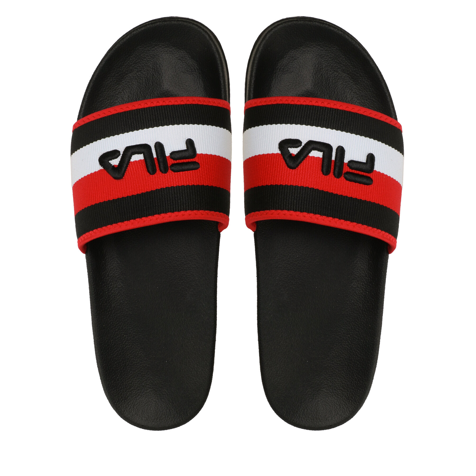 Fila Чехли Morro Bay Stripes Slipper FFM0035.80010 Черен - Pepit.bg