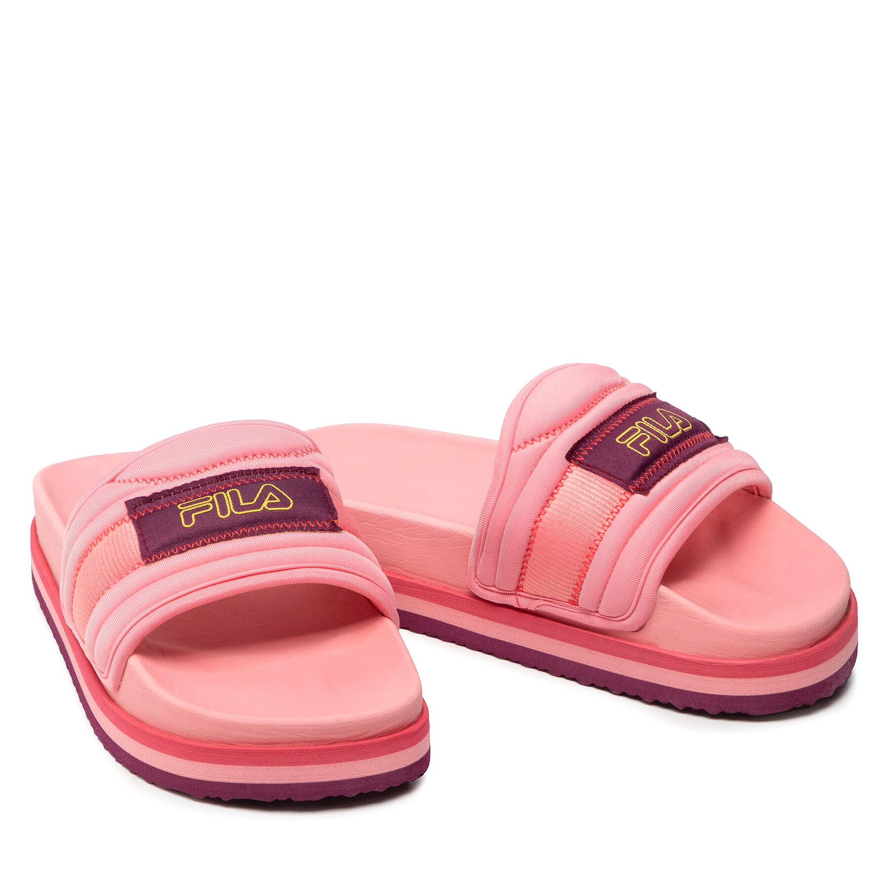 Fila Чехли Morro Bay Zeppa Lounge Slipper Wmn FFW0047.40002 Розов - Pepit.bg