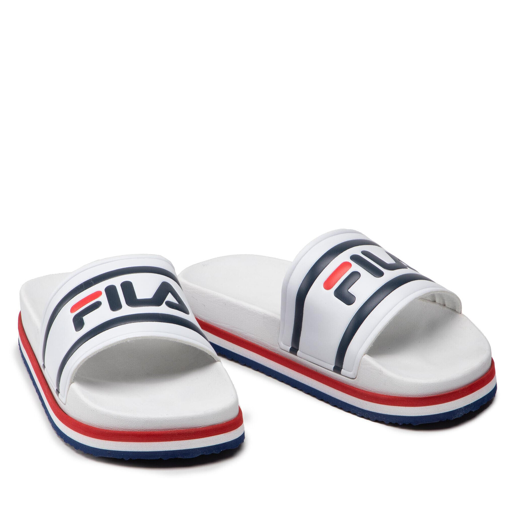 Fila Чехли Morro Bay Zeppa Wmn 1010639.02P Бял - Pepit.bg