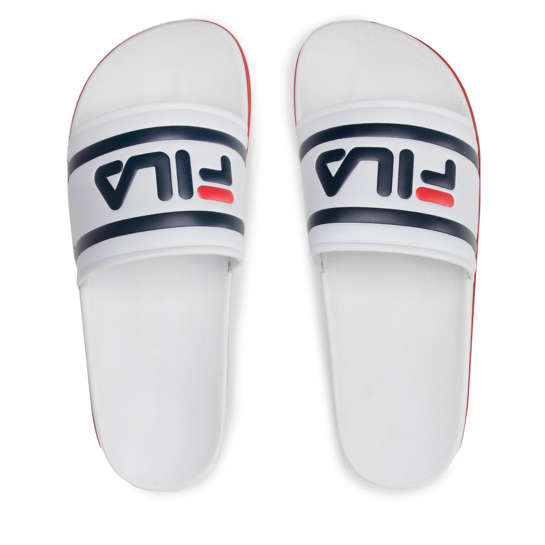 Fila Чехли Morro Bay Zeppa Wmn 1010639.02P Бял - Pepit.bg