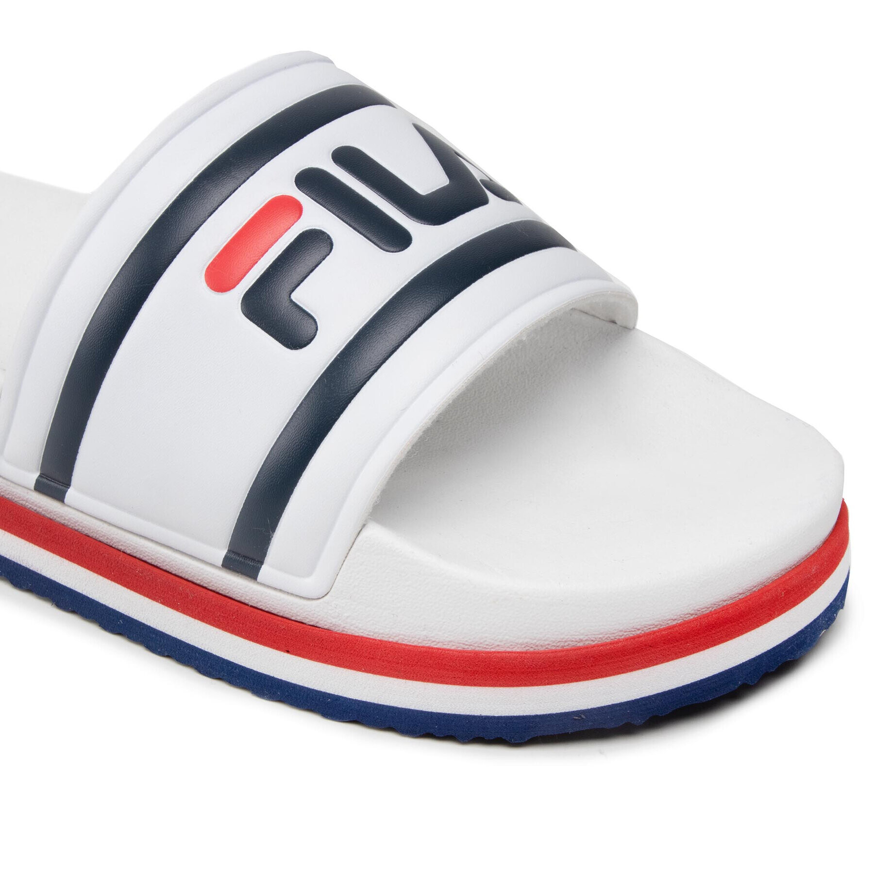 Fila Чехли Morro Bay Zeppa Wmn 1010639.02P Бял - Pepit.bg