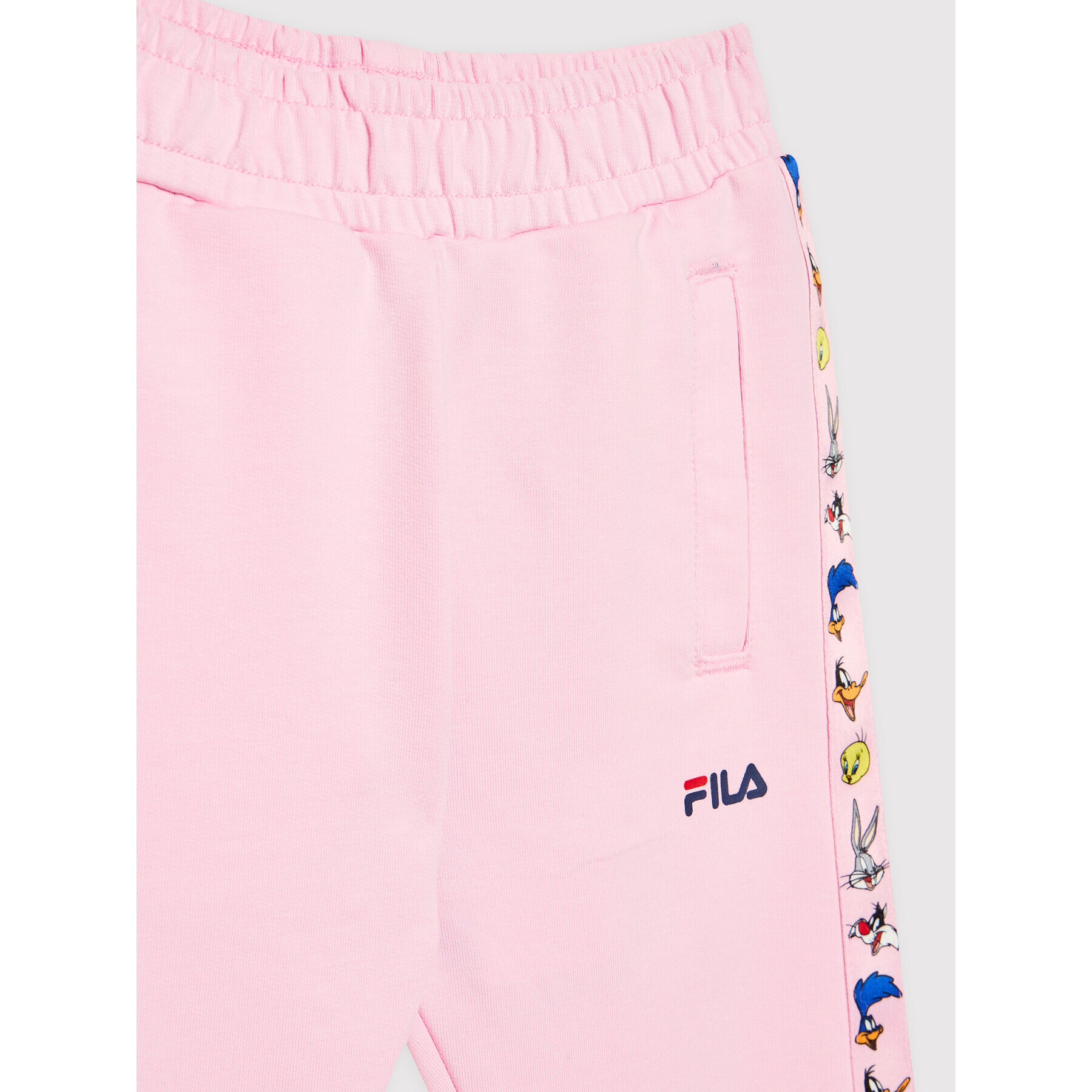 Fila Долнище анцуг Lahnau Taped FAK0025 Розов Regular Fit - Pepit.bg