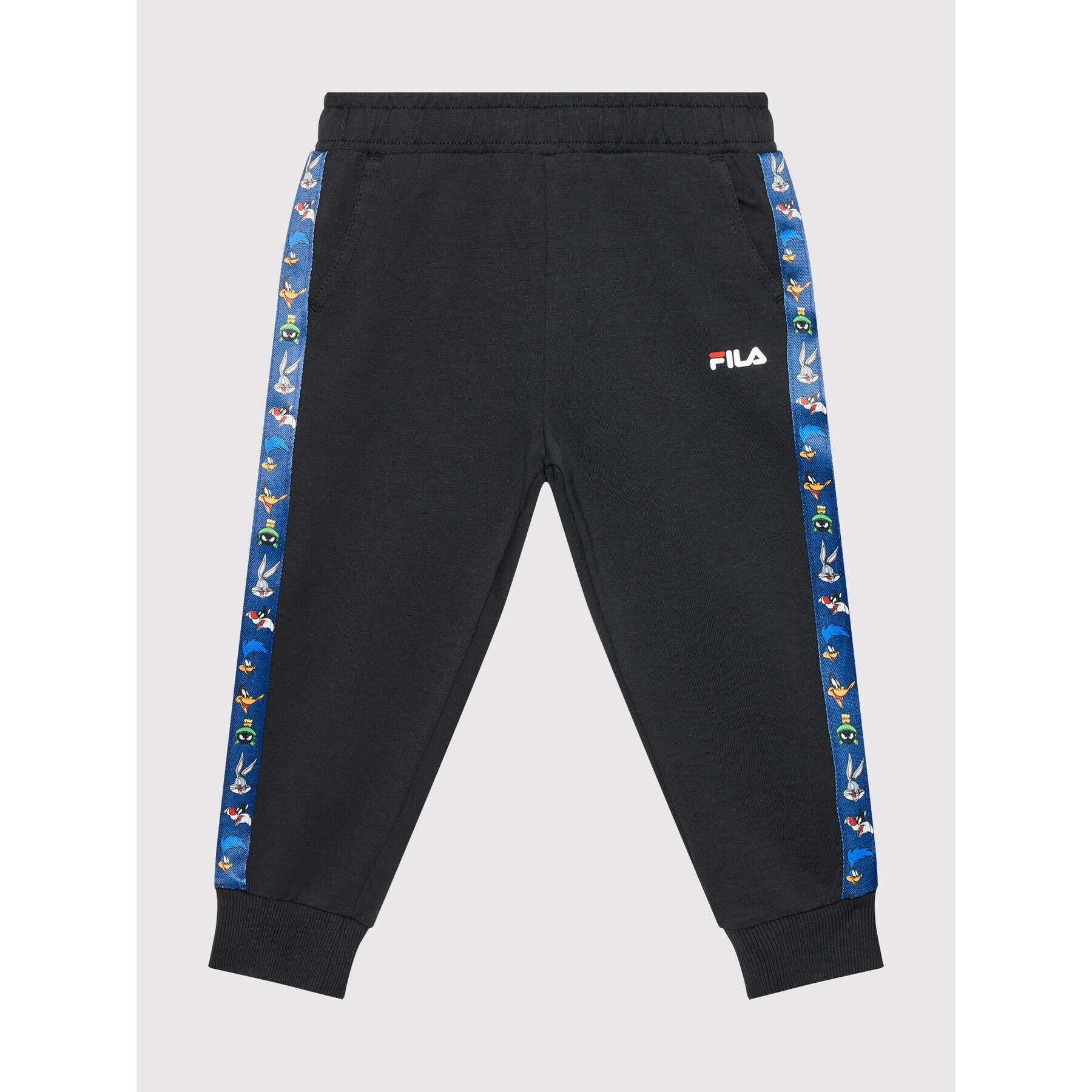 Fila Долнище анцуг Lebusa Taped FAK0043 Черен Regular Fit - Pepit.bg