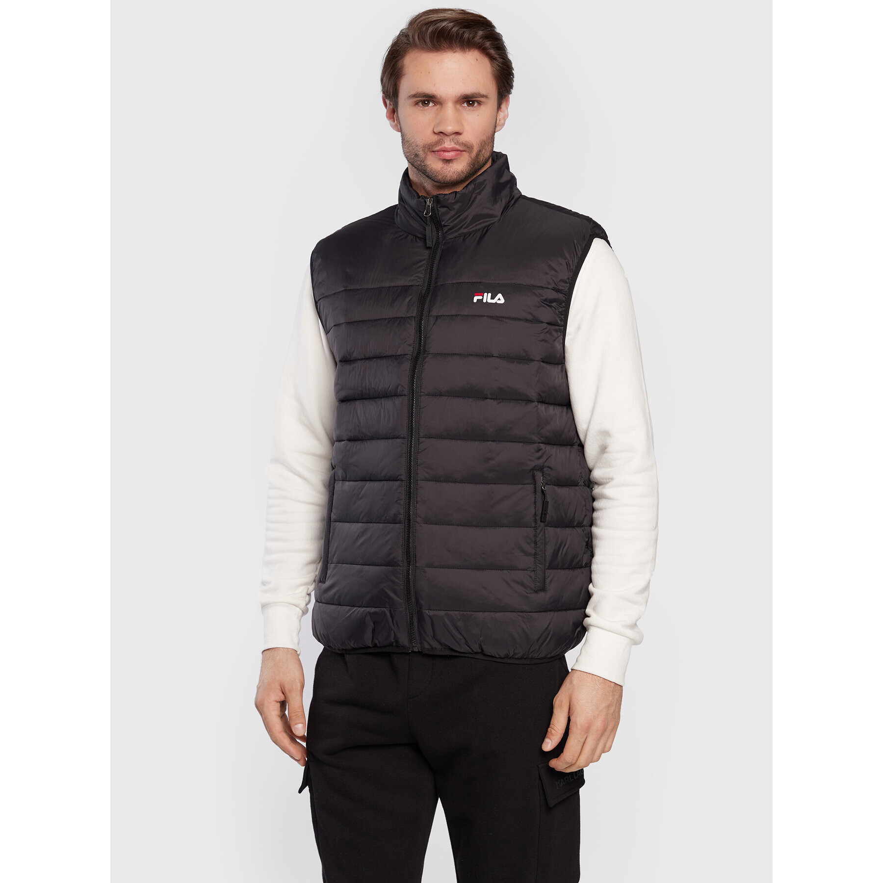 Fila Елек Berglicht FAM0352 Черен Regular Fit - Pepit.bg