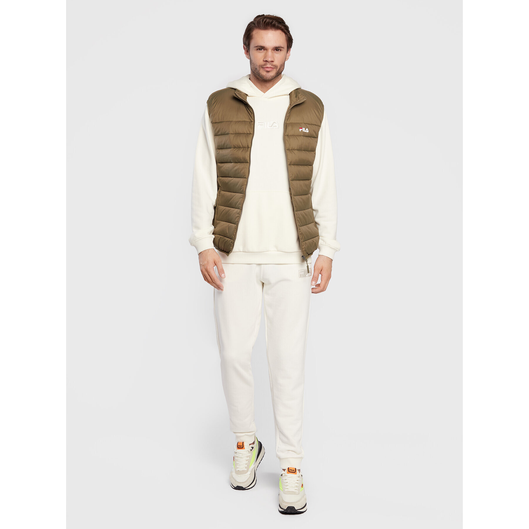 Fila Елек Berglicht FAM0352 Зелен Regular Fit - Pepit.bg