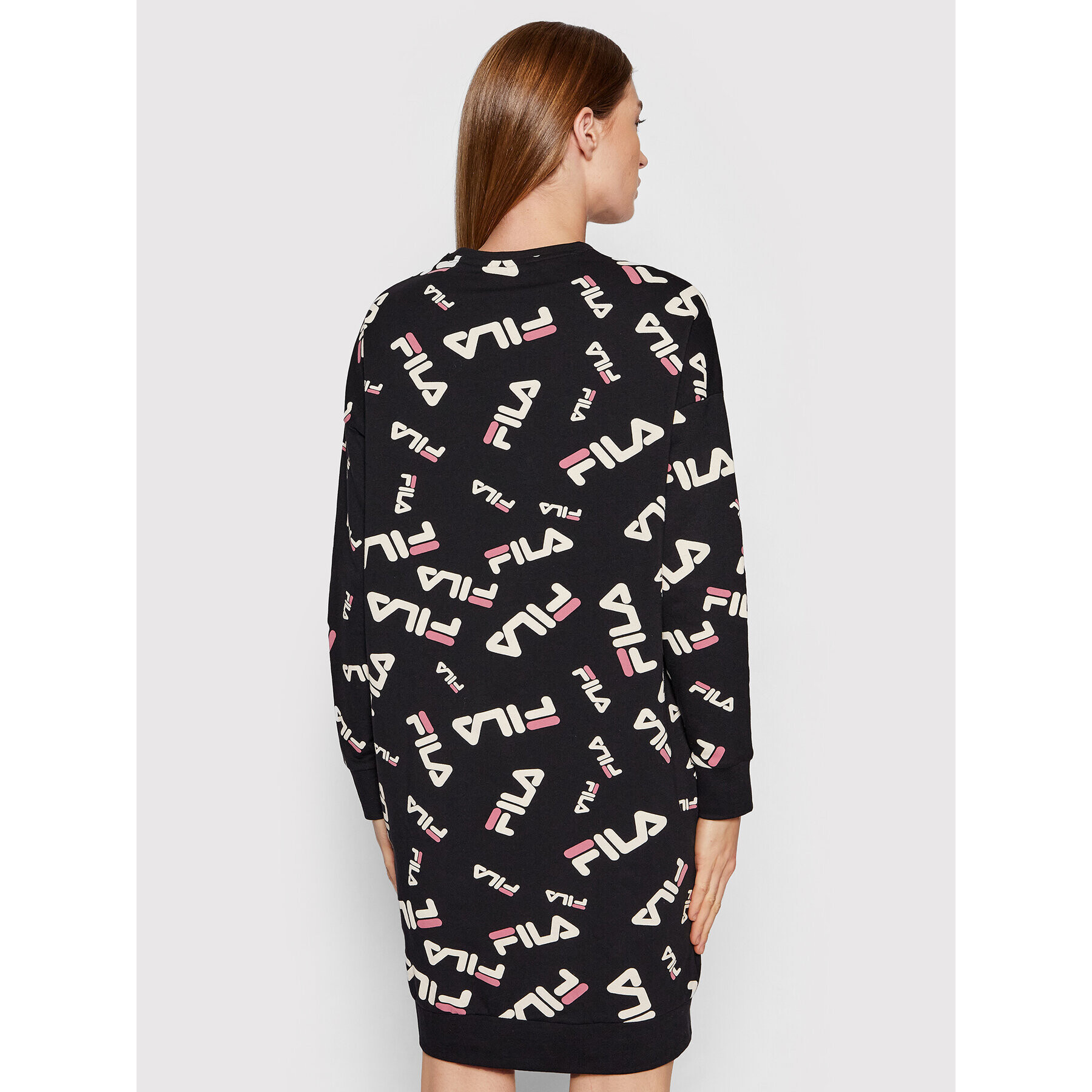 Fila Ежедневна рокля FPW4066 Черен Regular Fit - Pepit.bg