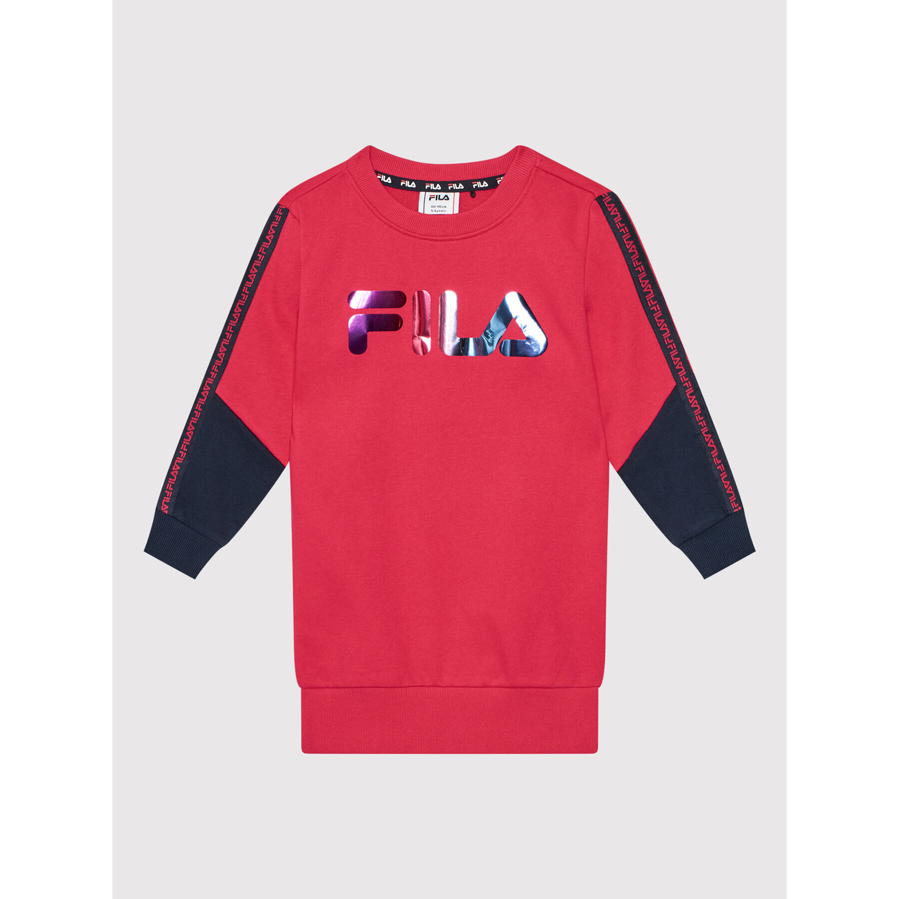 Fila Ежедневна рокля Layla 689109 Розов Regular Fit - Pepit.bg