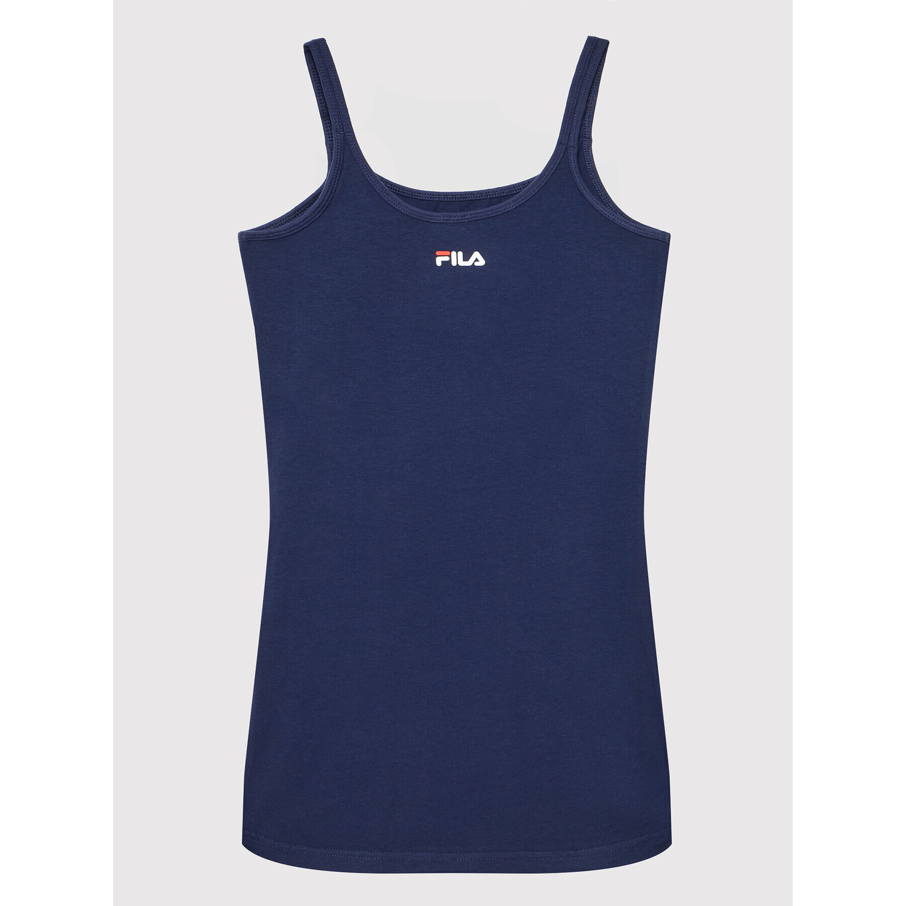 Fila Ежедневна рокля Thale Spaghetti FAT0014 Тъмносин Slim Fit - Pepit.bg