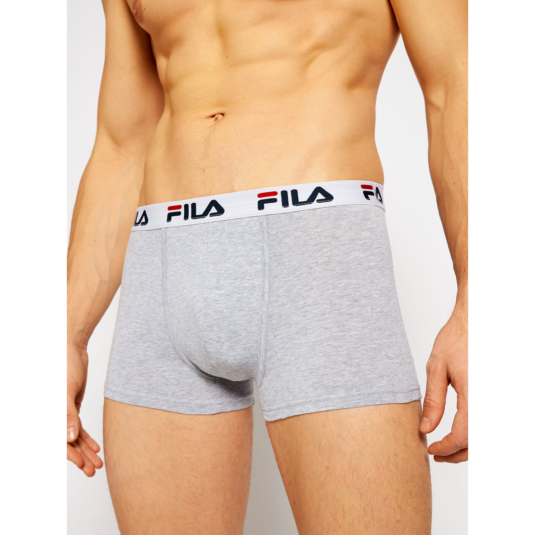 Fila Комплект 2 чифта боксерки FU5016/2 Сив - Pepit.bg