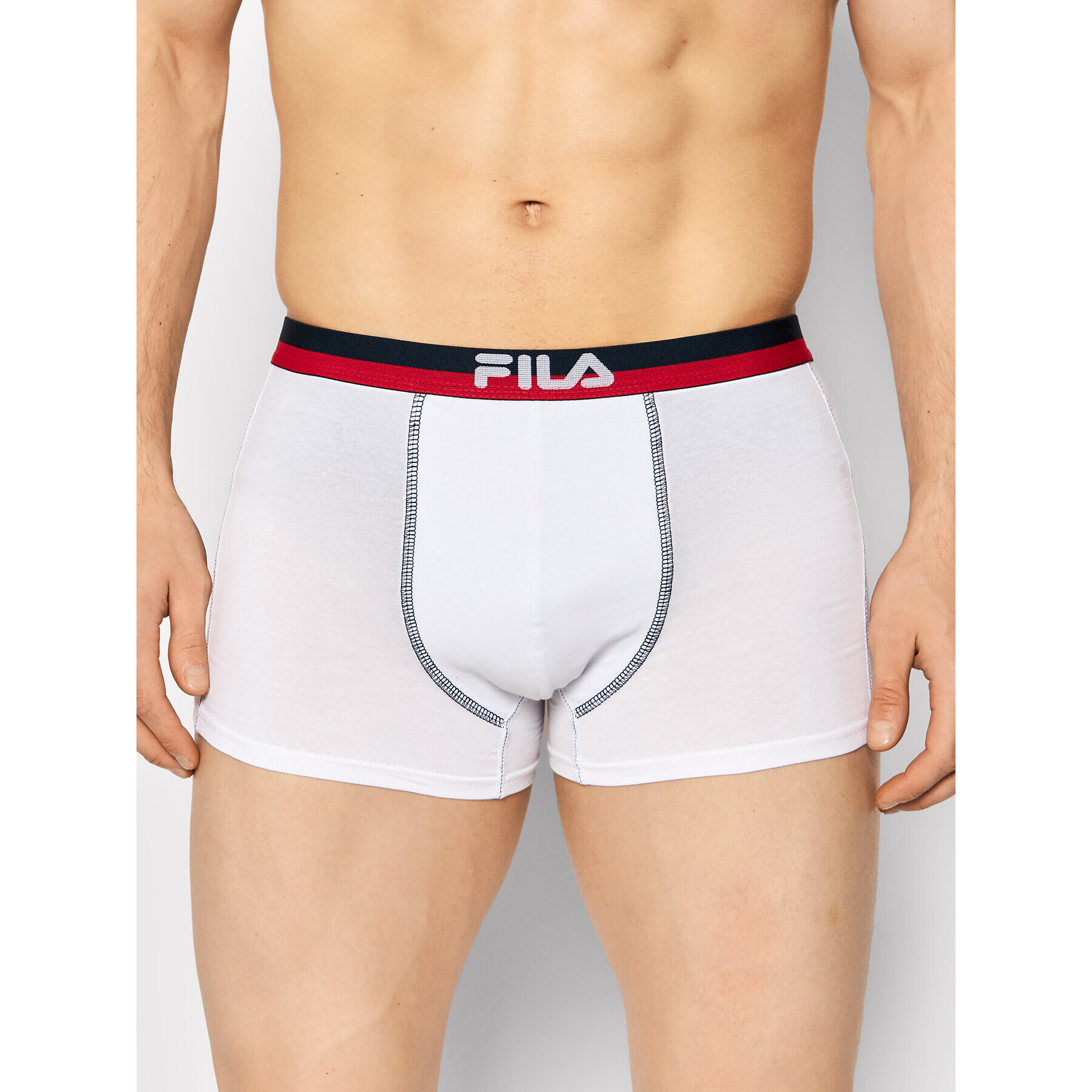 Fila Комплект 2 чифта боксерки FU5020/2 Бял - Pepit.bg