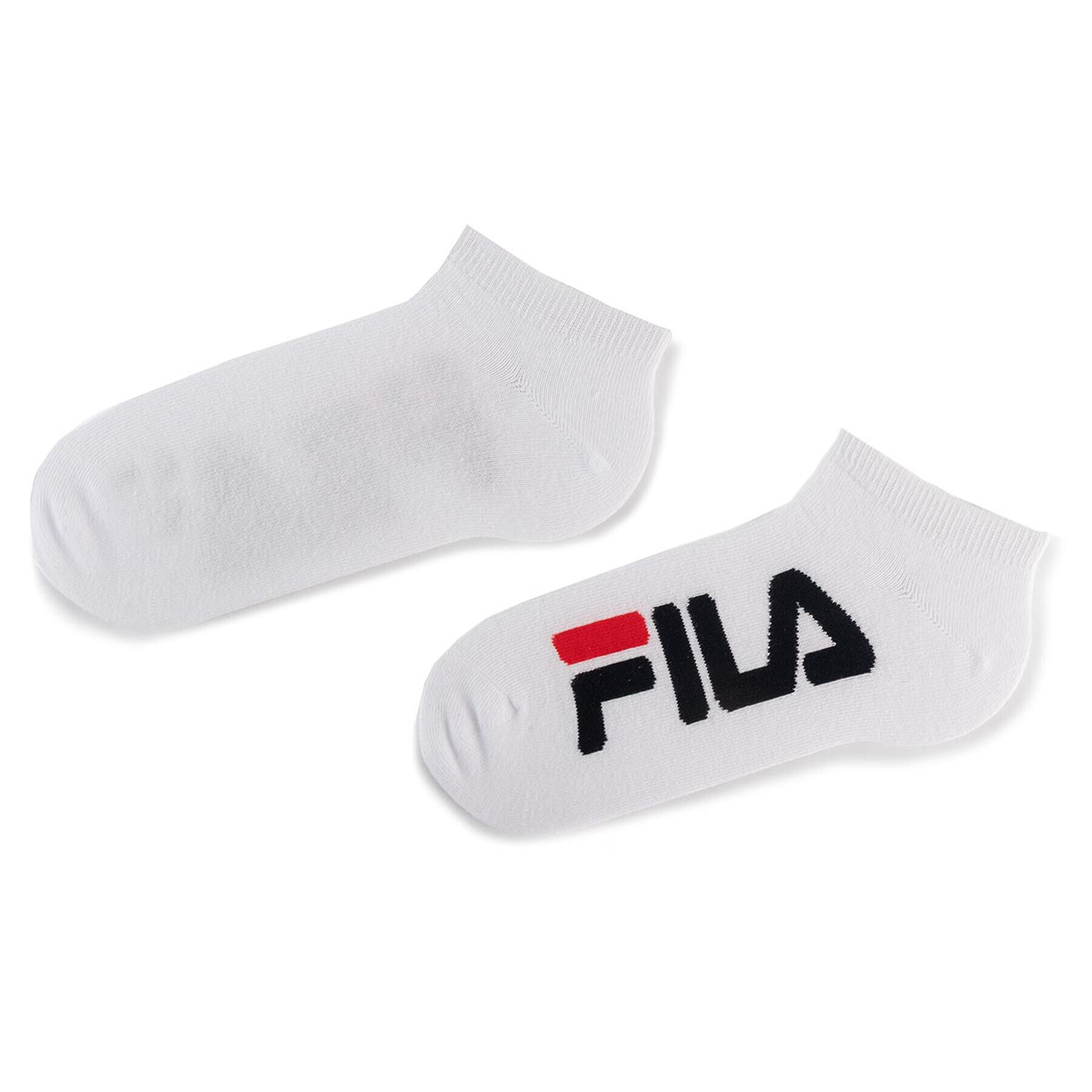 Fila Комплект 2 чифта къси чорапи унисекс Calza Invisible F9199 Бял - Pepit.bg