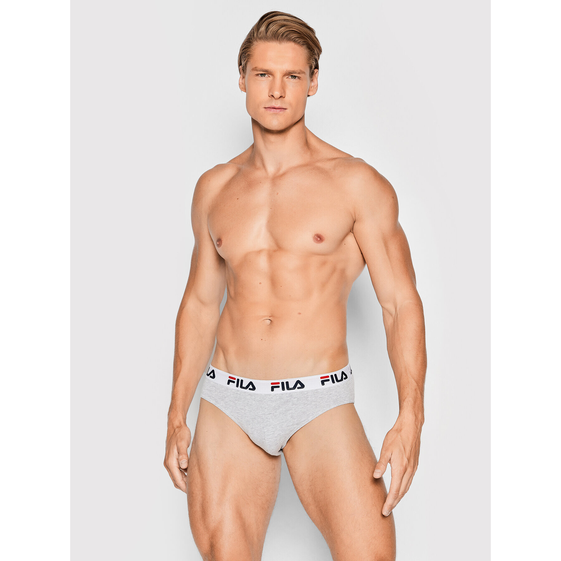 Fila Комплект 2 чифта слипове FU5015/2 Сив - Pepit.bg