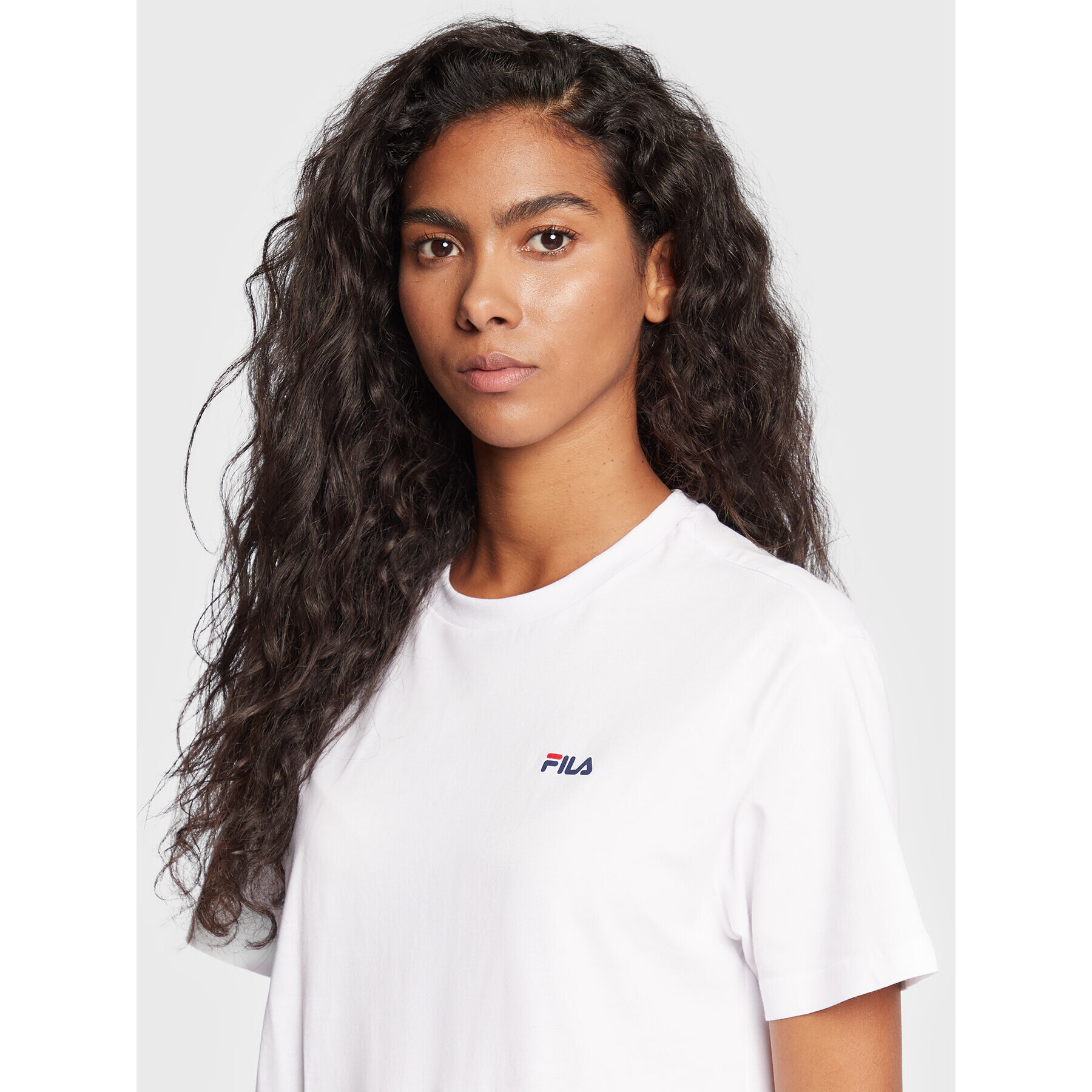 Fila Комплект 2 тишъртки Bari FAW0139 Бял Regular Fit - Pepit.bg