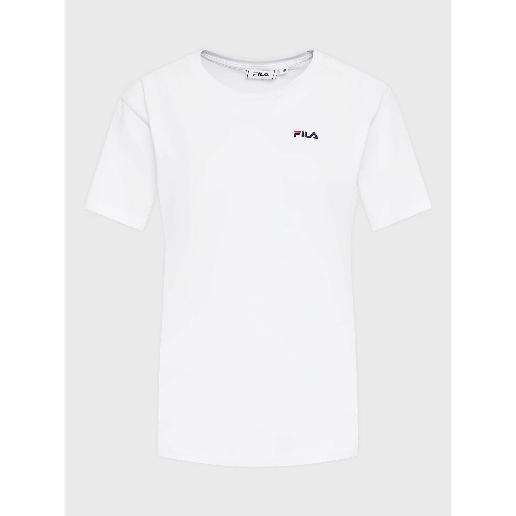 Fila Комплект 2 тишъртки Bari FAW0139 Бял Regular Fit - Pepit.bg