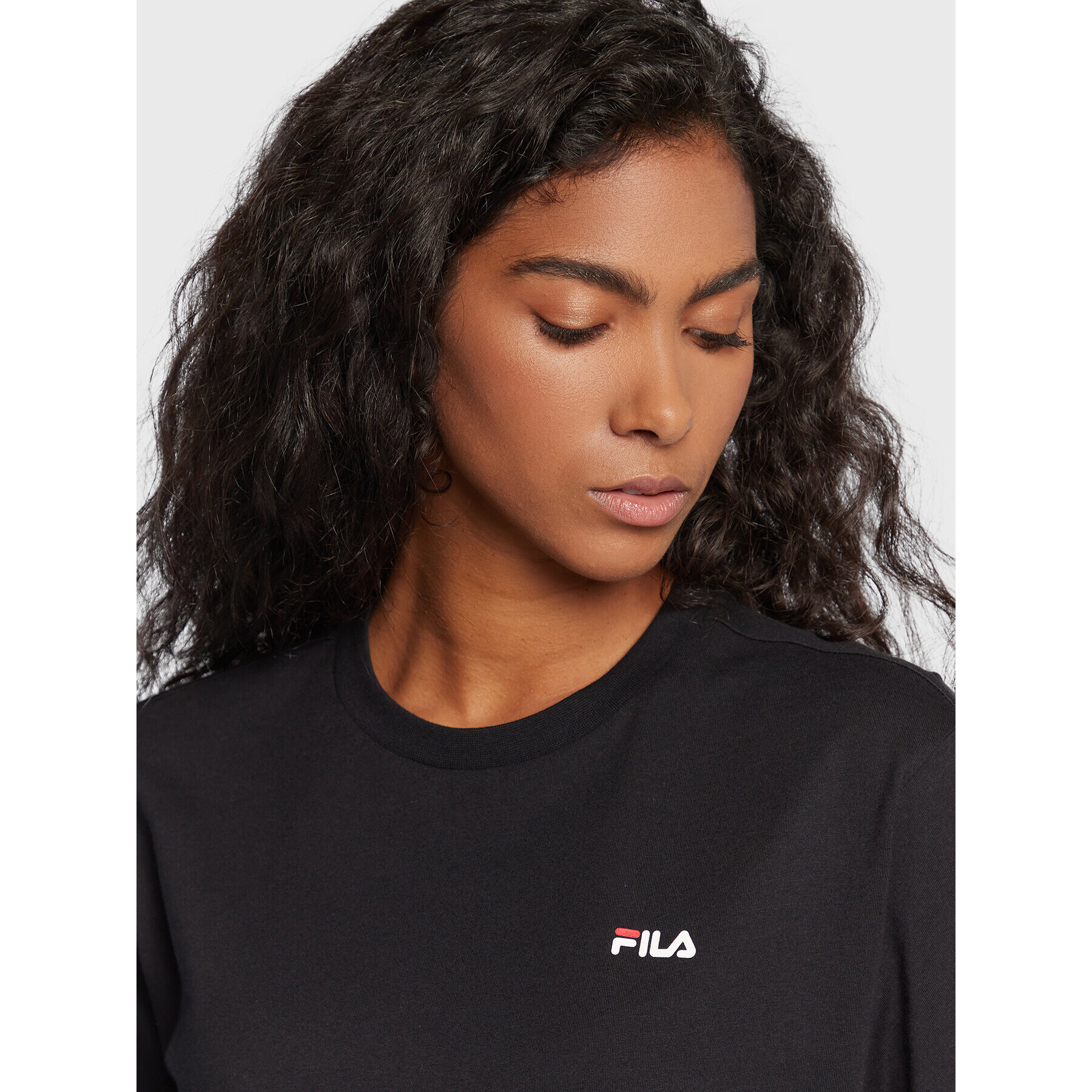 Fila Комплект 2 тишъртки Bari FAW0139 Черен Regular Fit - Pepit.bg