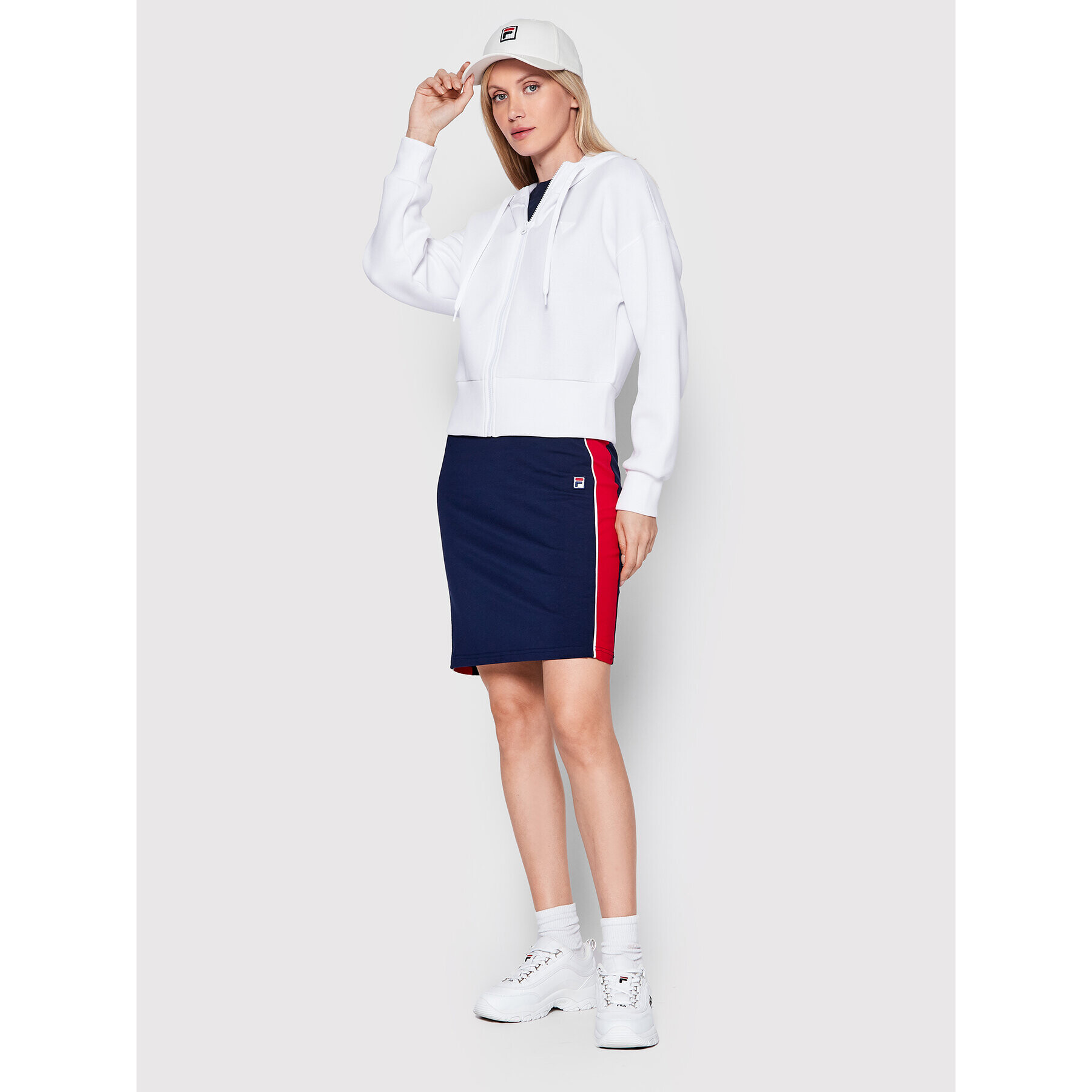 Fila Мини пола Binz 768744 Тъмносин Regular Fit - Pepit.bg