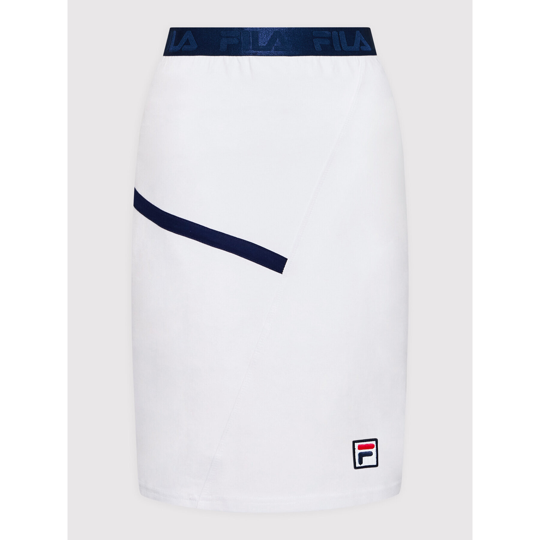 Fila Мини пола Zabol FAW0158 Бял Regular Fit - Pepit.bg