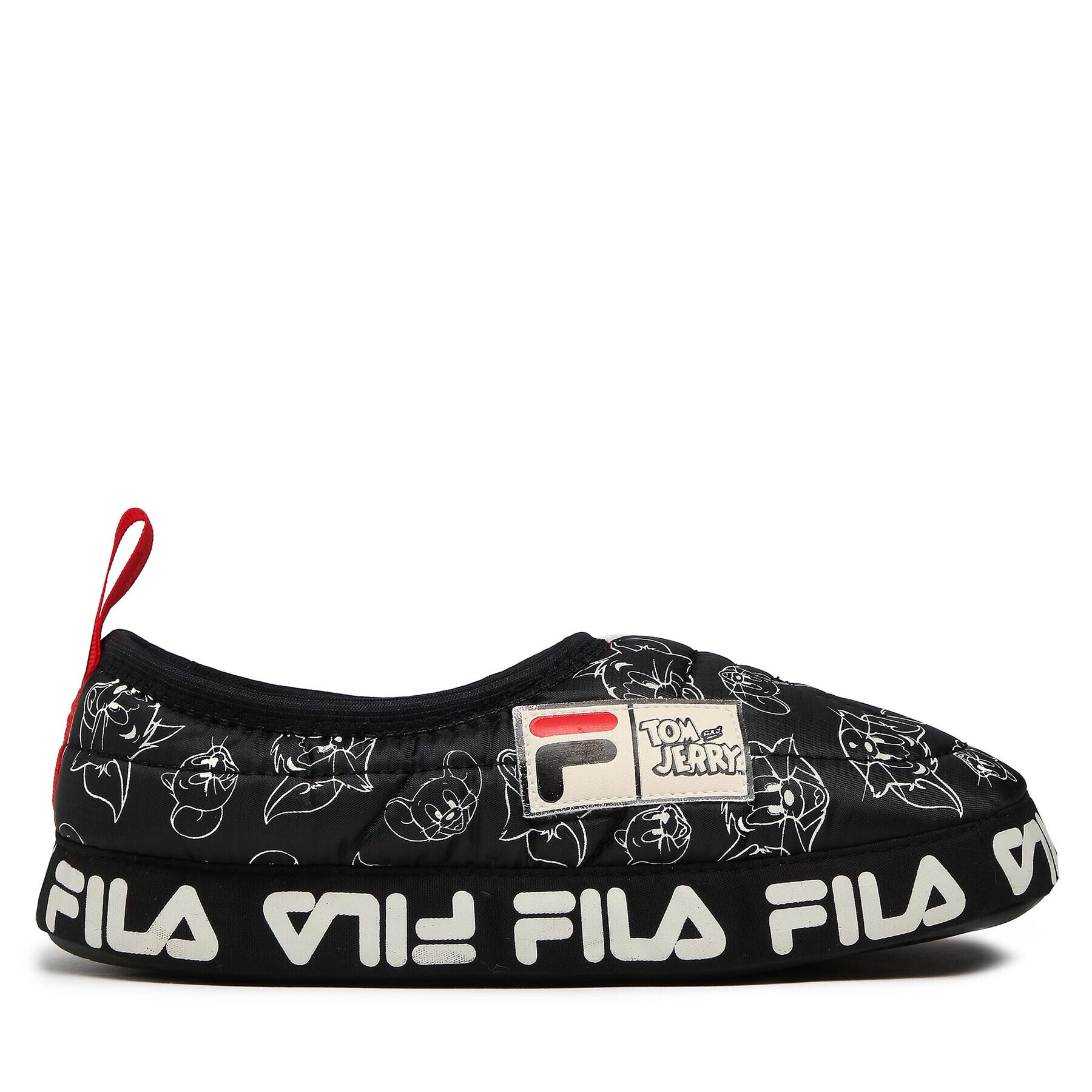 Fila Пантофи Wb Comfider Kids FFK0089.80010 Черен - Pepit.bg