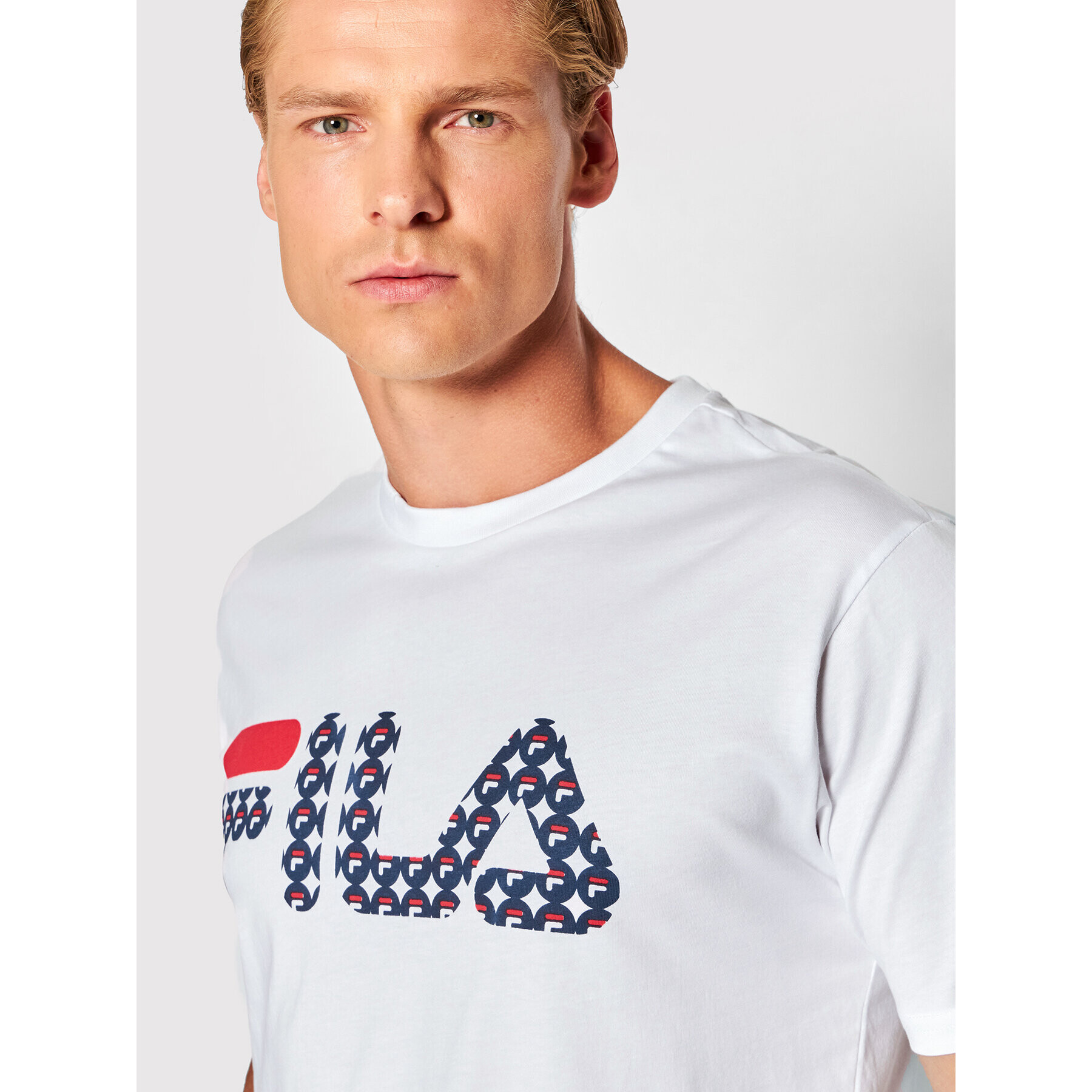 Fila Пижама FPS1098 Бял Regular Fit - Pepit.bg