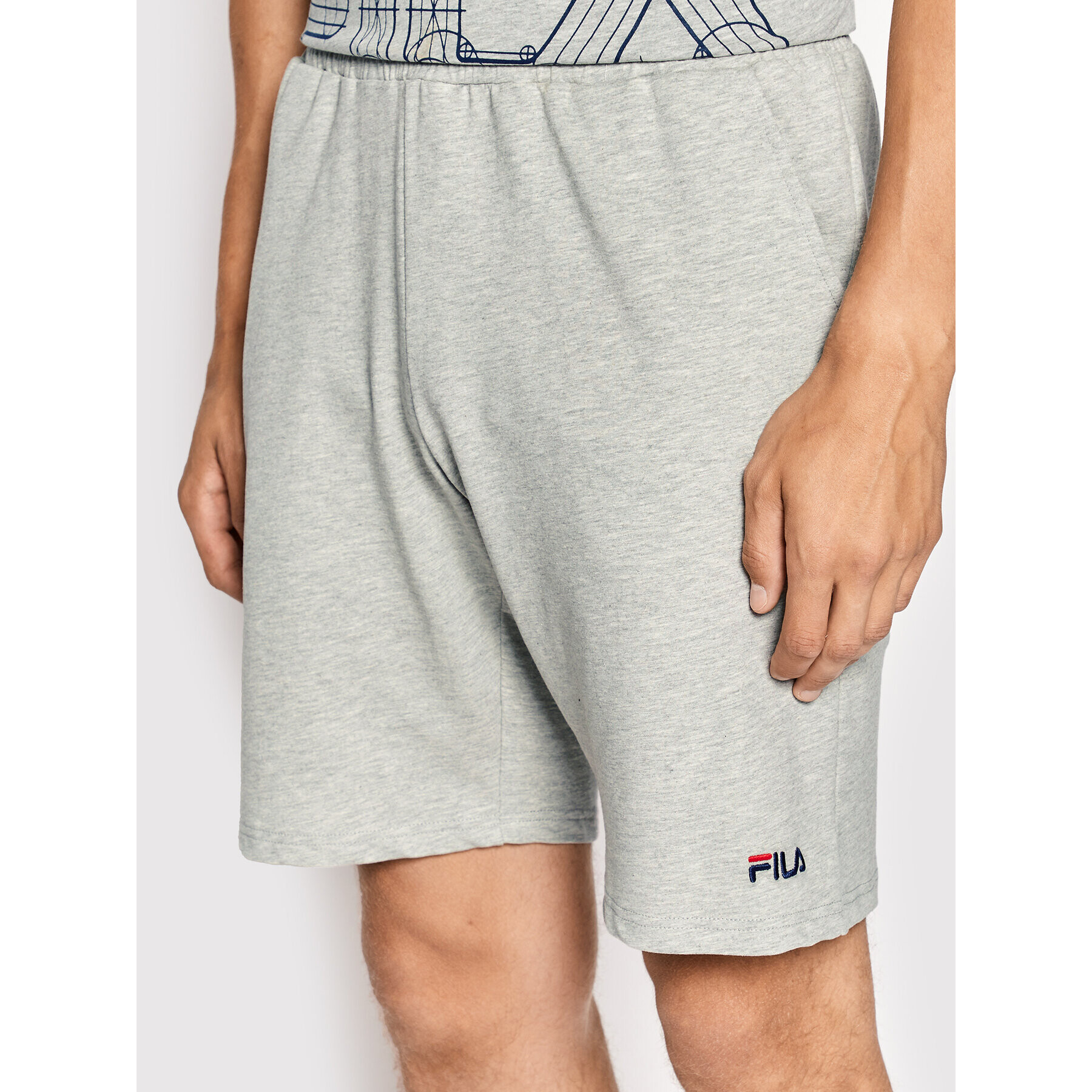 Fila Пижама FPS1100 Сив Regular Fit - Pepit.bg