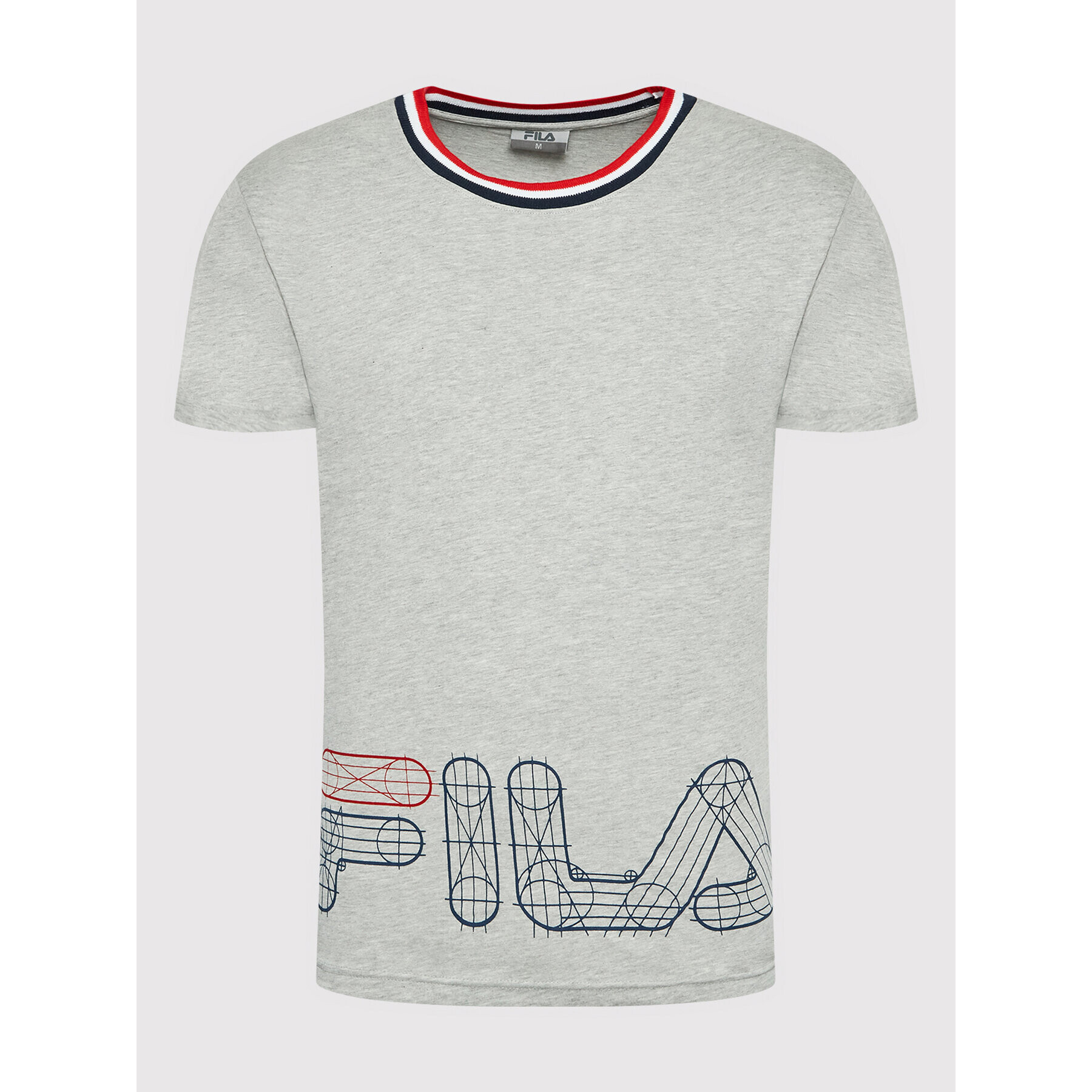 Fila Пижама FPS1100 Сив Regular Fit - Pepit.bg