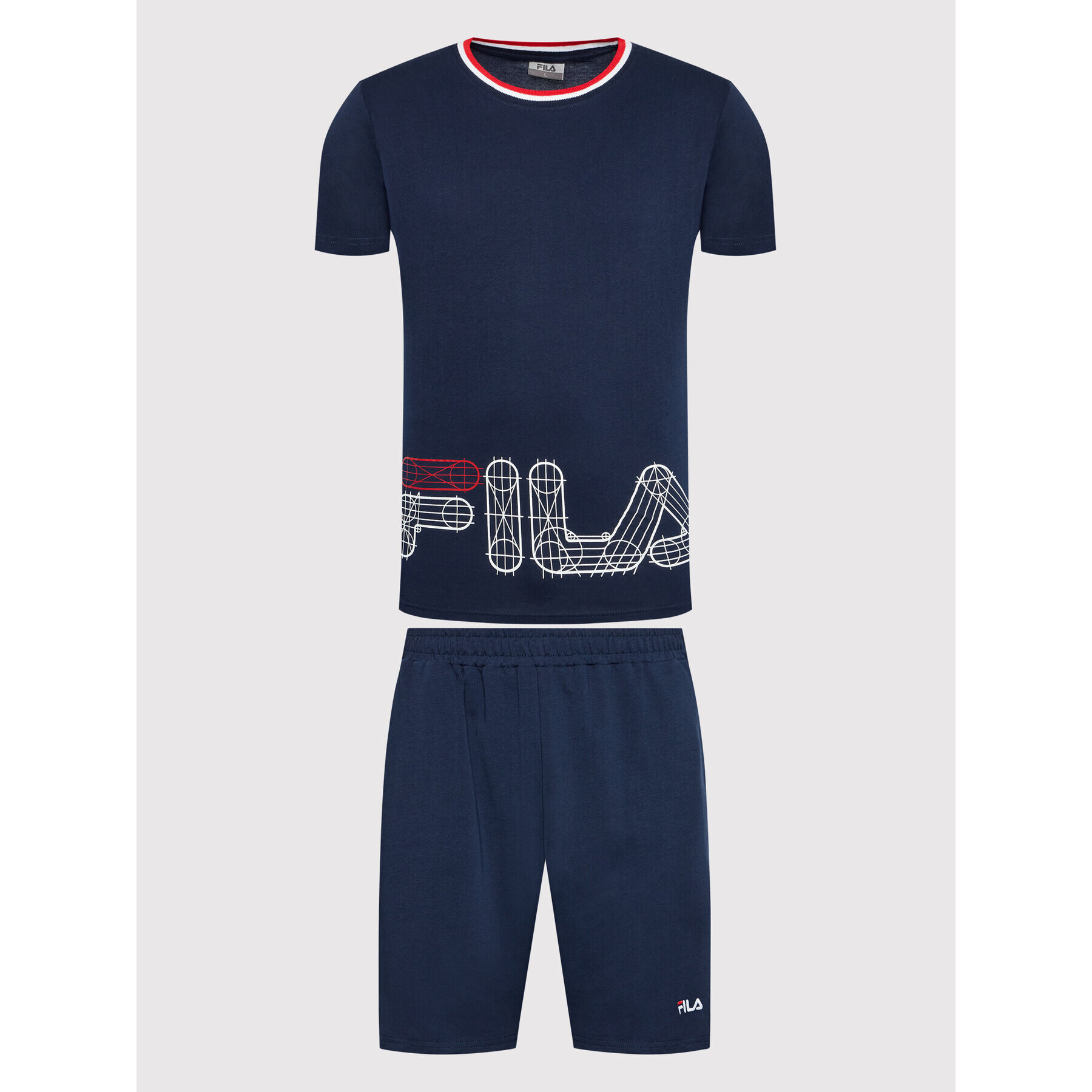 Fila Пижама FPS1100 Тъмносин Regular Fit - Pepit.bg