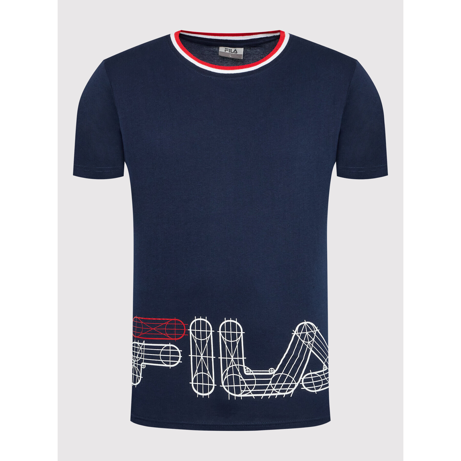 Fila Пижама FPS1100 Тъмносин Regular Fit - Pepit.bg