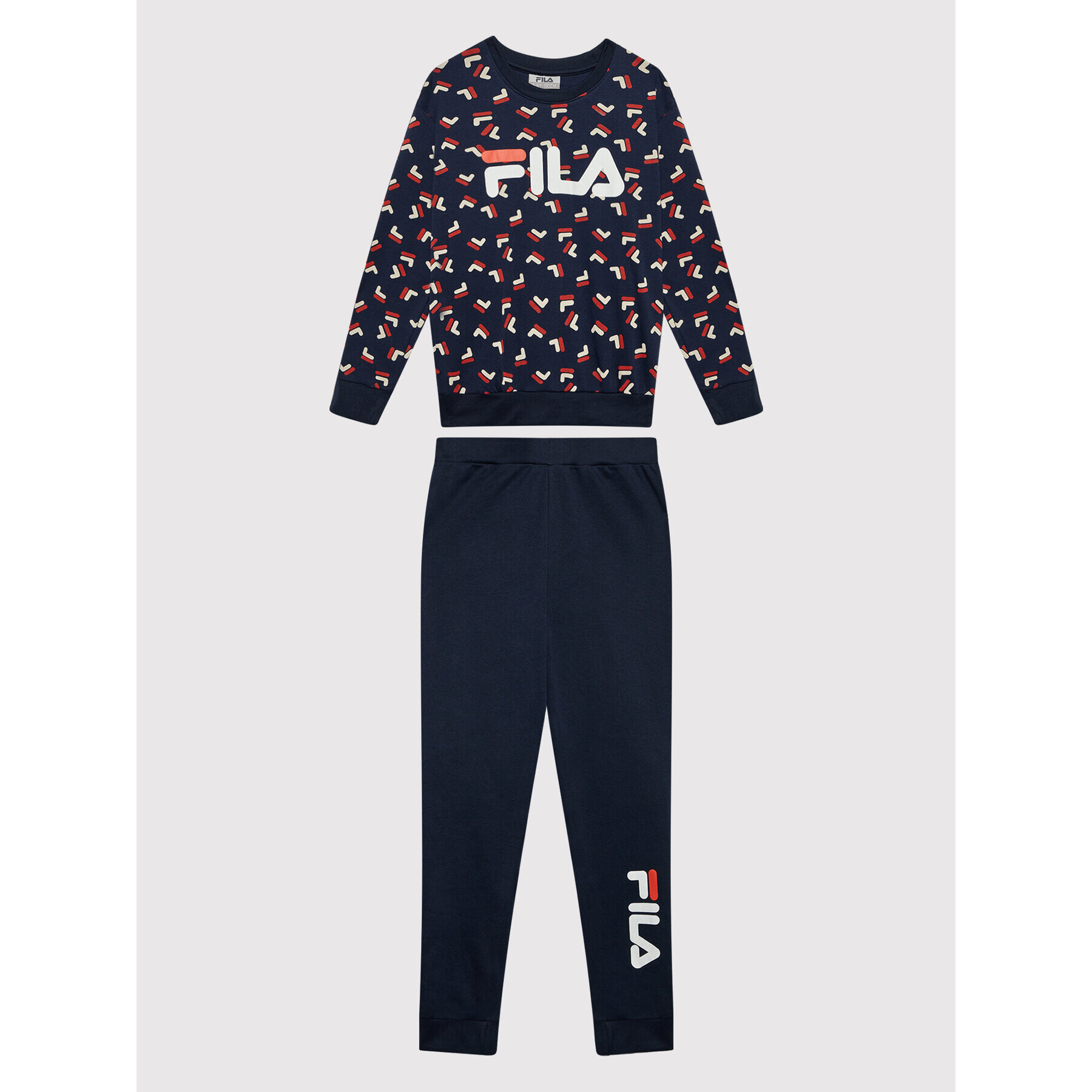 Fila Пижама Junior FPW1306 Тъмносин Regular Fit - Pepit.bg