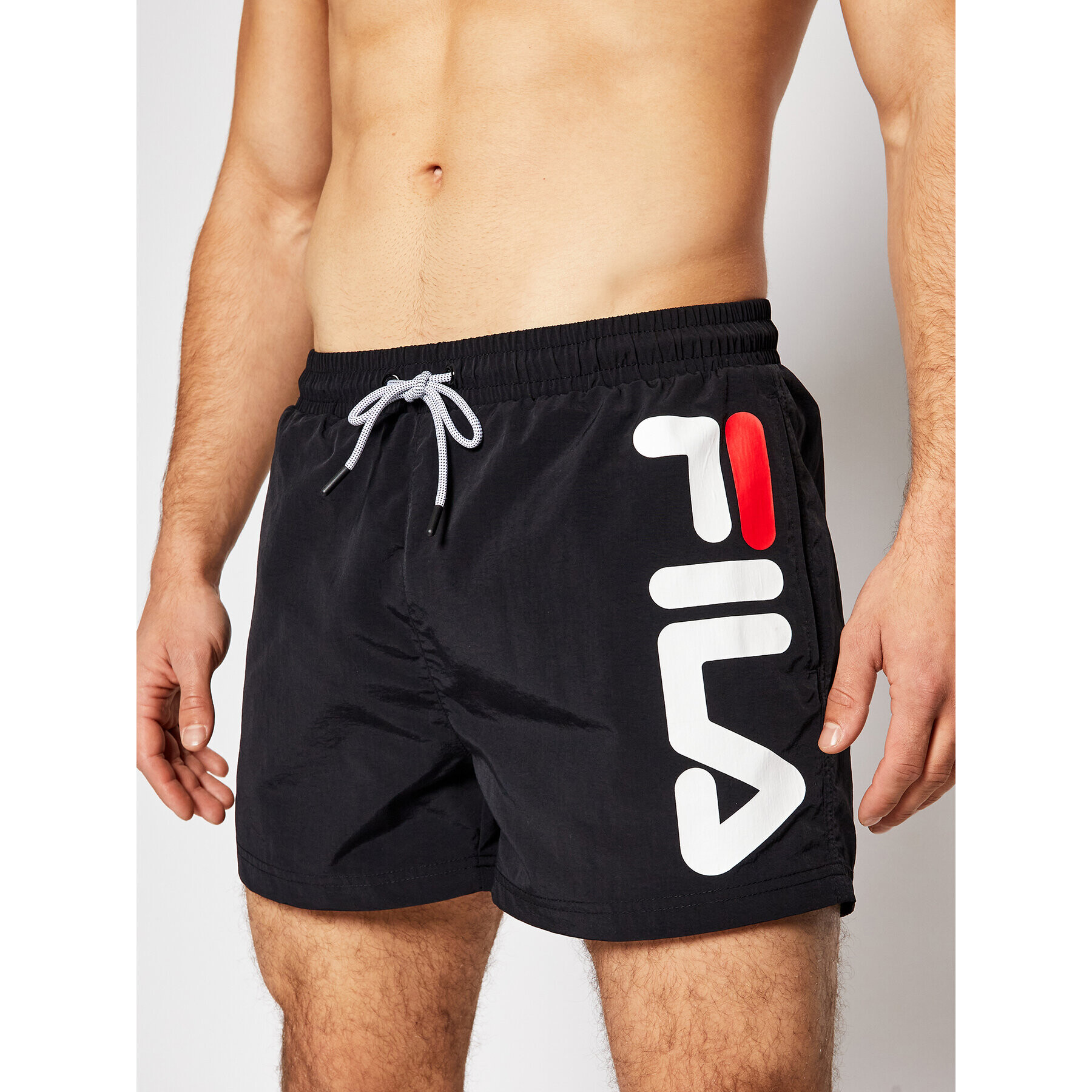 Fila Плувни шорти Michi 688922 Черен Regular Fit - Pepit.bg