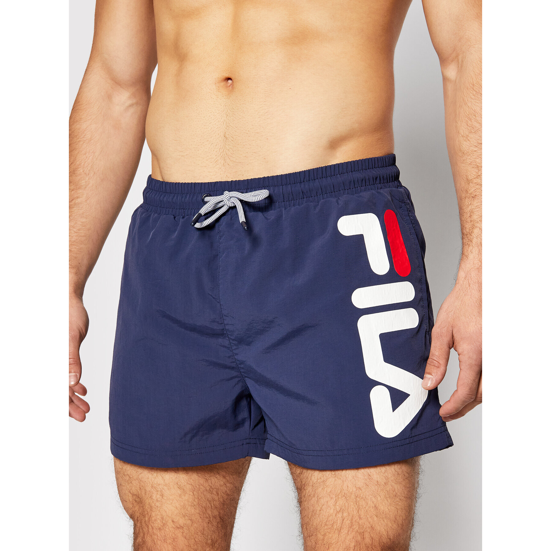 Fila Плувни шорти Michi 688922 Тъмносин Regular Fit - Pepit.bg