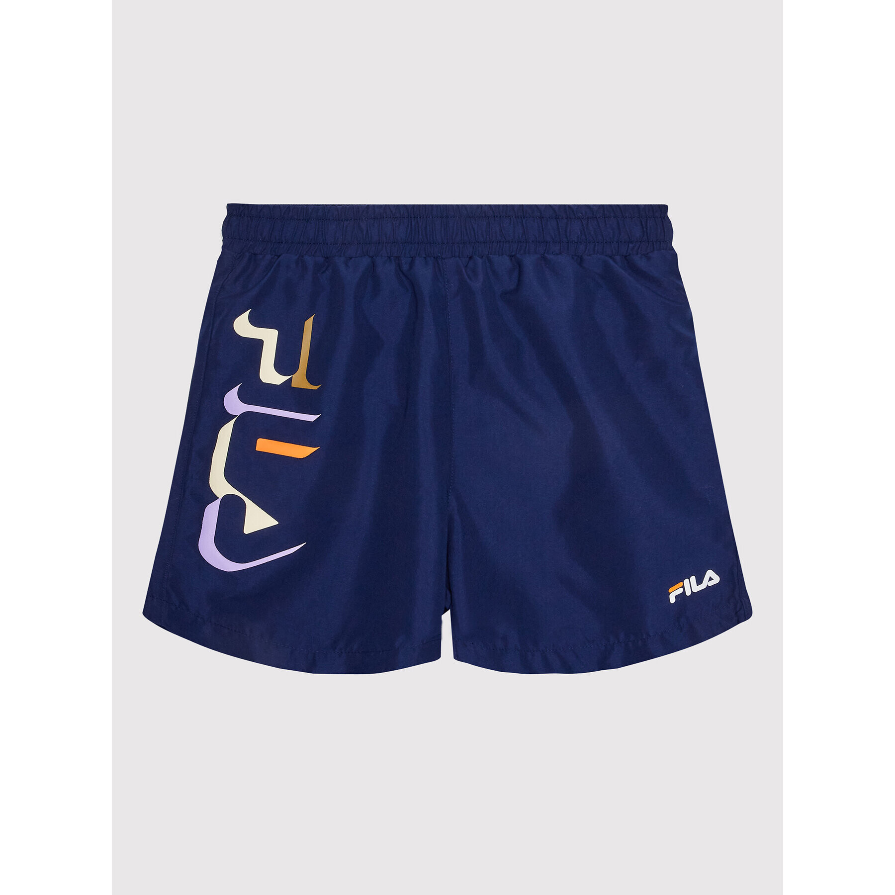 Fila Плувни шорти Salem FAT0079 Тъмносин Regular Fit - Pepit.bg