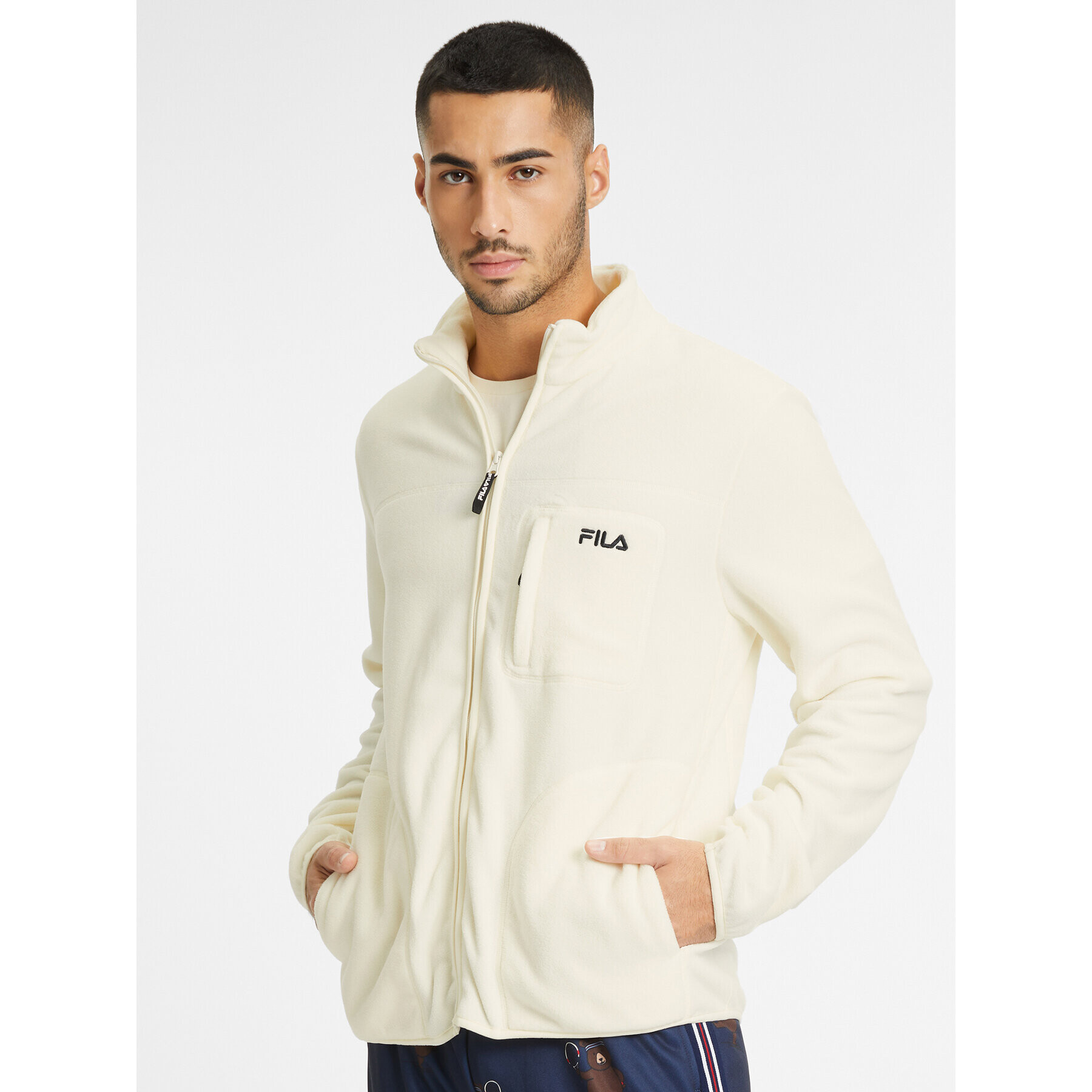 Fila Полар FAM0457 Екрю Regular Fit - Pepit.bg