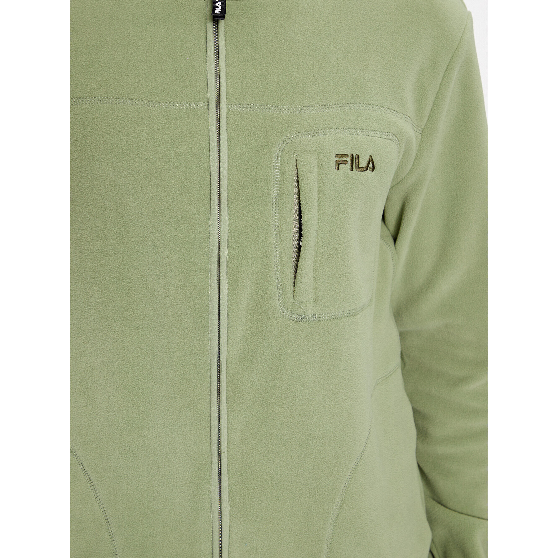 Fila Полар FAM0457 Зелен Regular Fit - Pepit.bg
