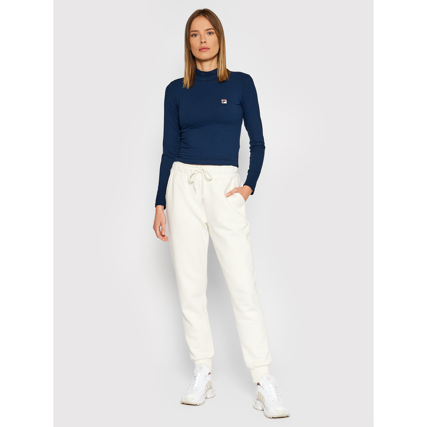 Fila Поло Ceyla 688975 Тъмносин Slim Fit - Pepit.bg