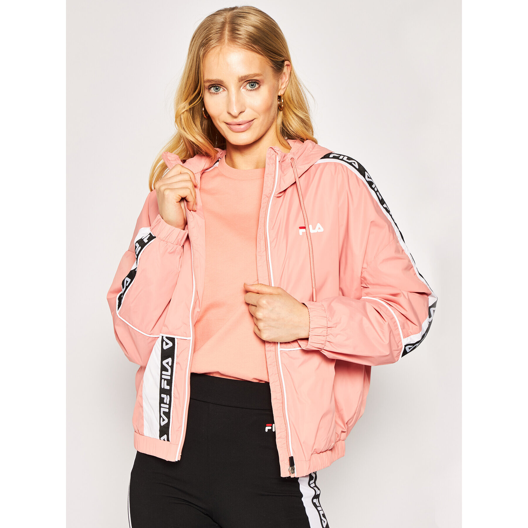 Fila Преходно яке Tale 687692 Оранжев Regular Fit - Pepit.bg