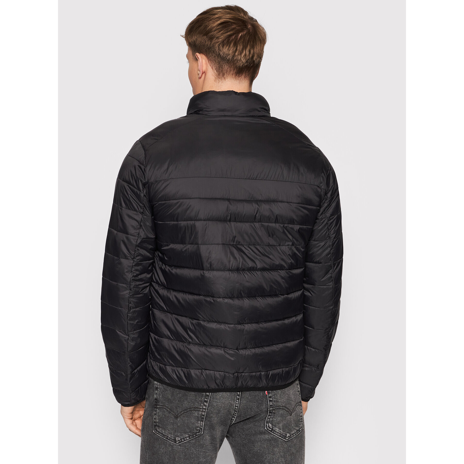 Fila Пухено яке Emory 688939 Черен Regular Fit - Pepit.bg