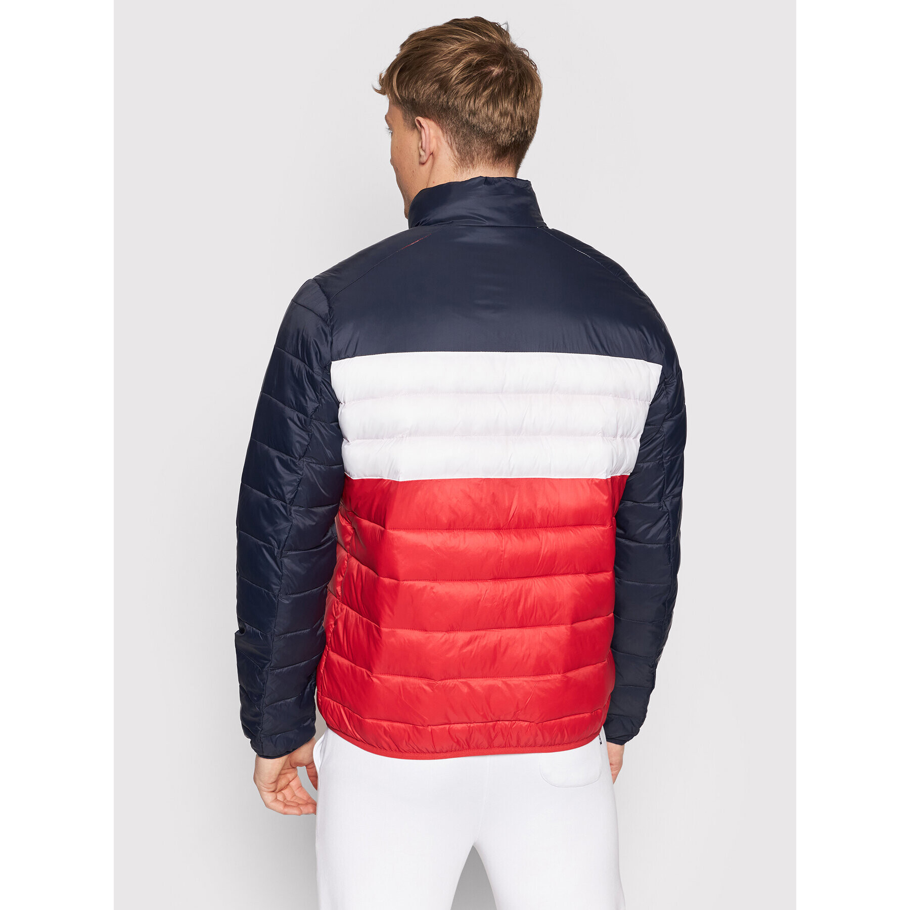 Fila Пухено яке Emory 688939 Тъмносин Regular Fit - Pepit.bg