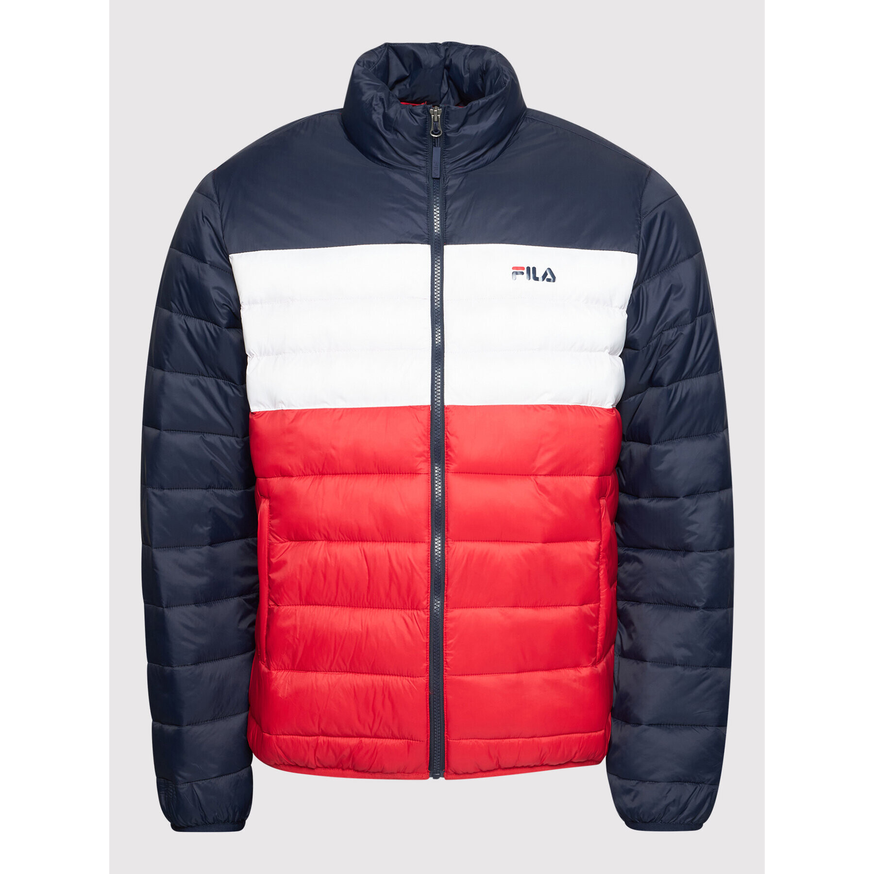 Fila Пухено яке Emory 688939 Тъмносин Regular Fit - Pepit.bg