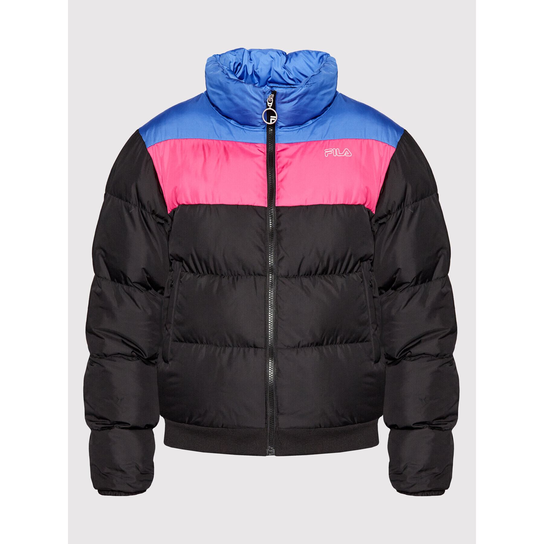 Fila Пухено яке Iris 683493 Черен Regular Fit - Pepit.bg