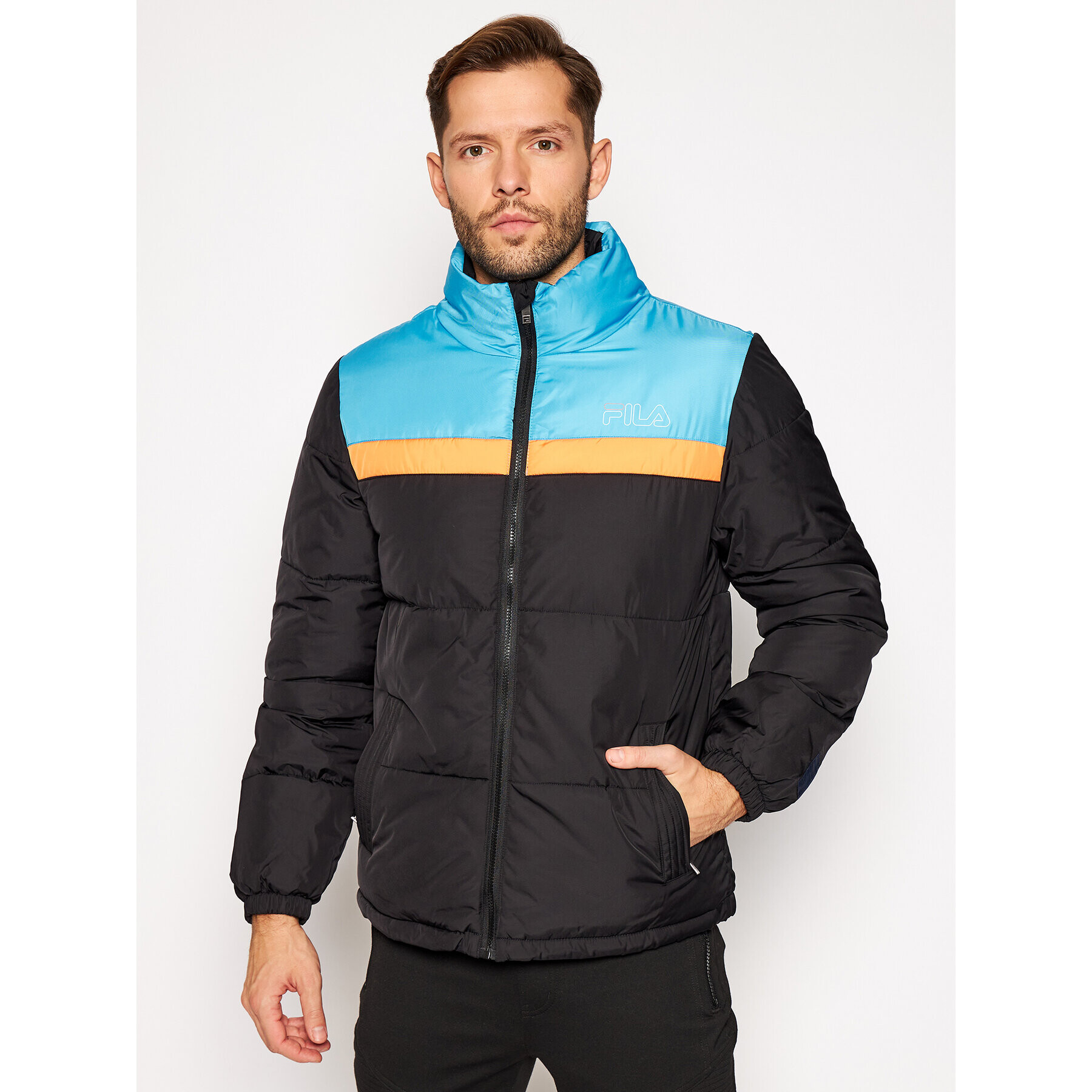 Fila Пухено яке Landolf 683201 Цветен Regular Fit - Pepit.bg