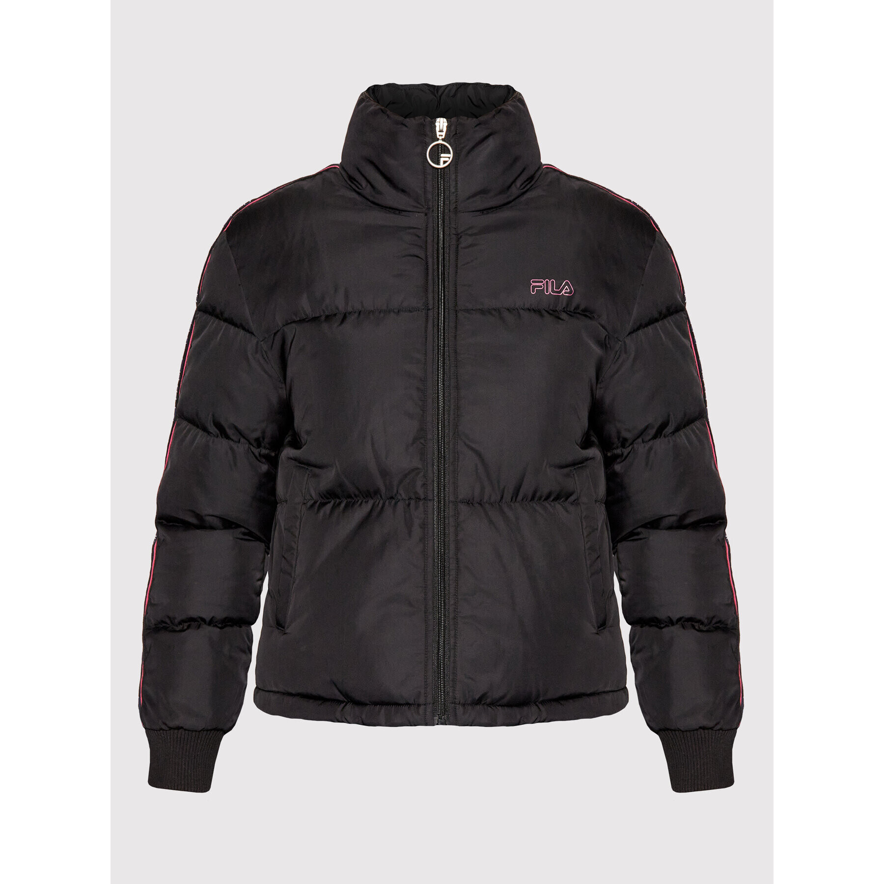 Fila Пухено яке Marisol 683474 Черен Regular Fit - Pepit.bg