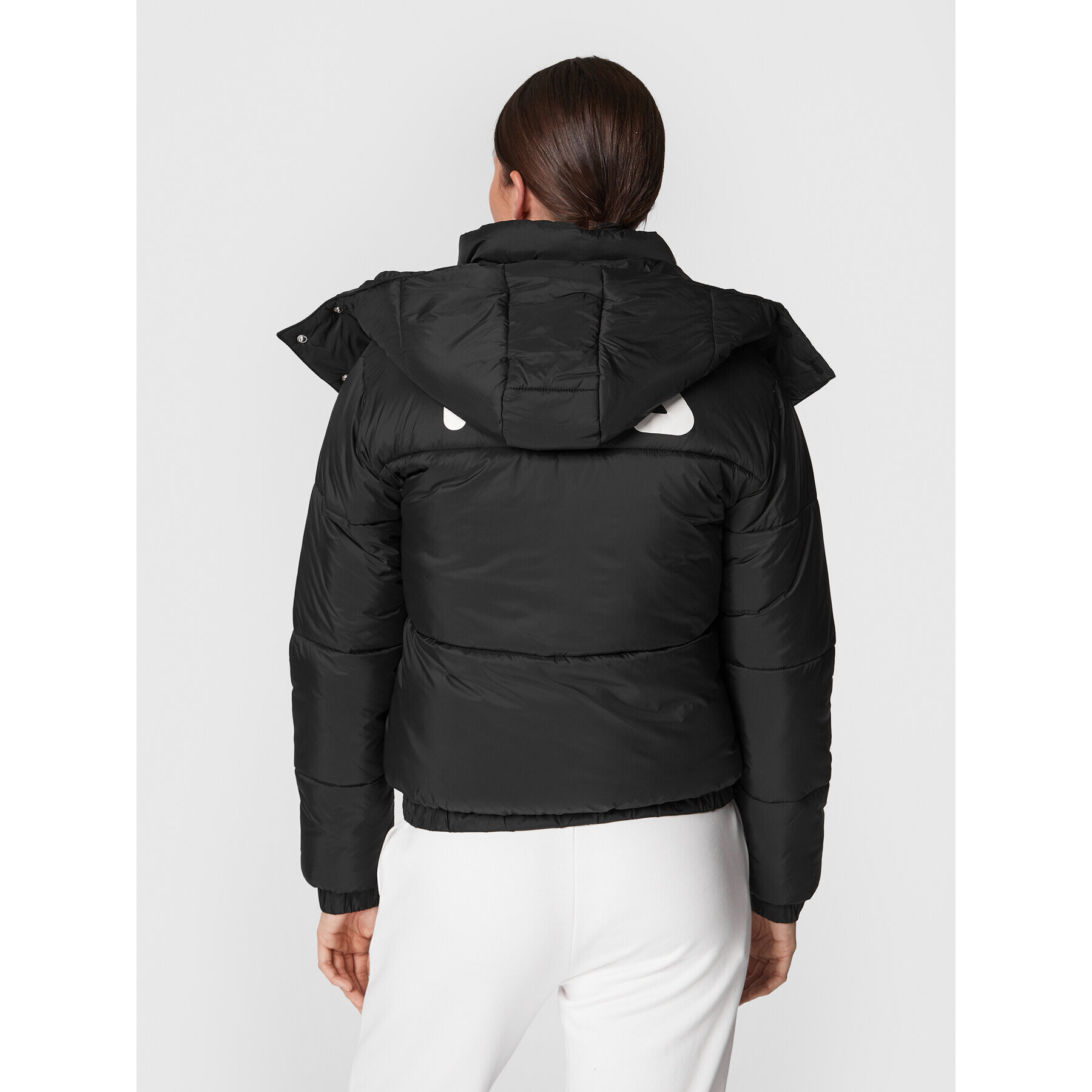 Fila Пухено яке Bender FAW0259 Черен Regular Fit - Pepit.bg