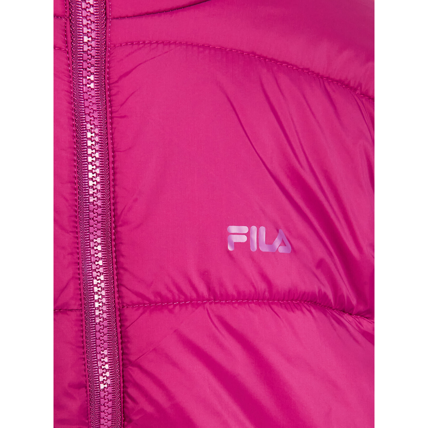 Fila Пухено яке Bremen FAT0126 Виолетов Regular Fit - Pepit.bg