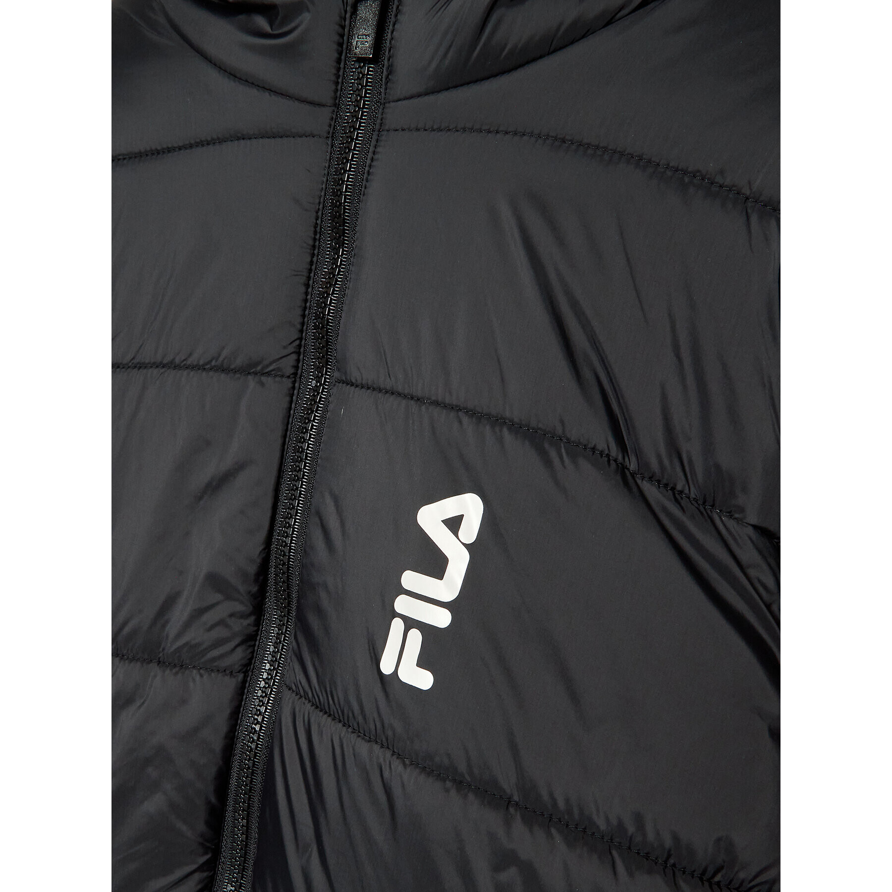 Fila Пухено яке Buniel FAT0136 Черен Regular Fit - Pepit.bg