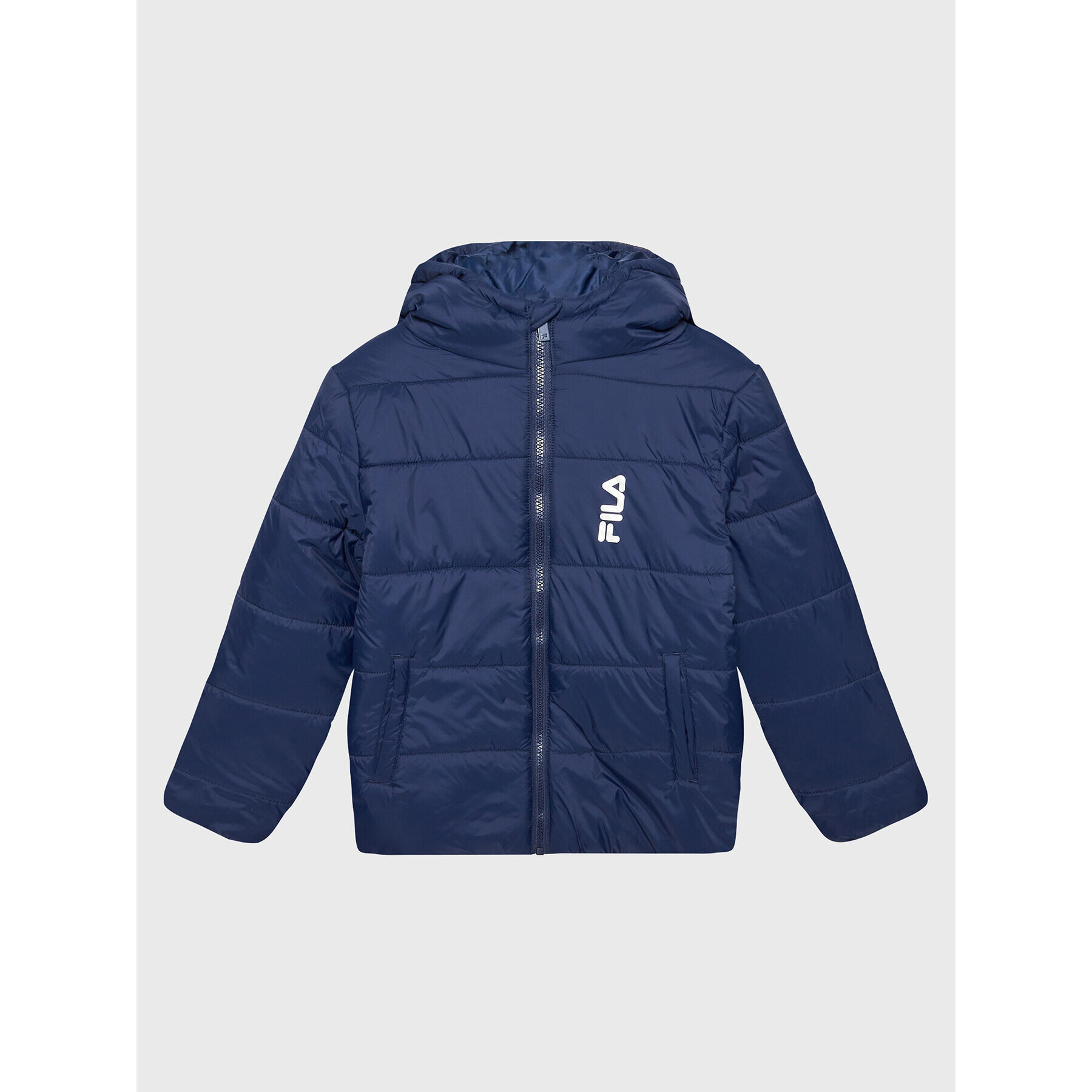 Fila Пухено яке Buniel FAT0136 Тъмносин Regular Fit - Pepit.bg