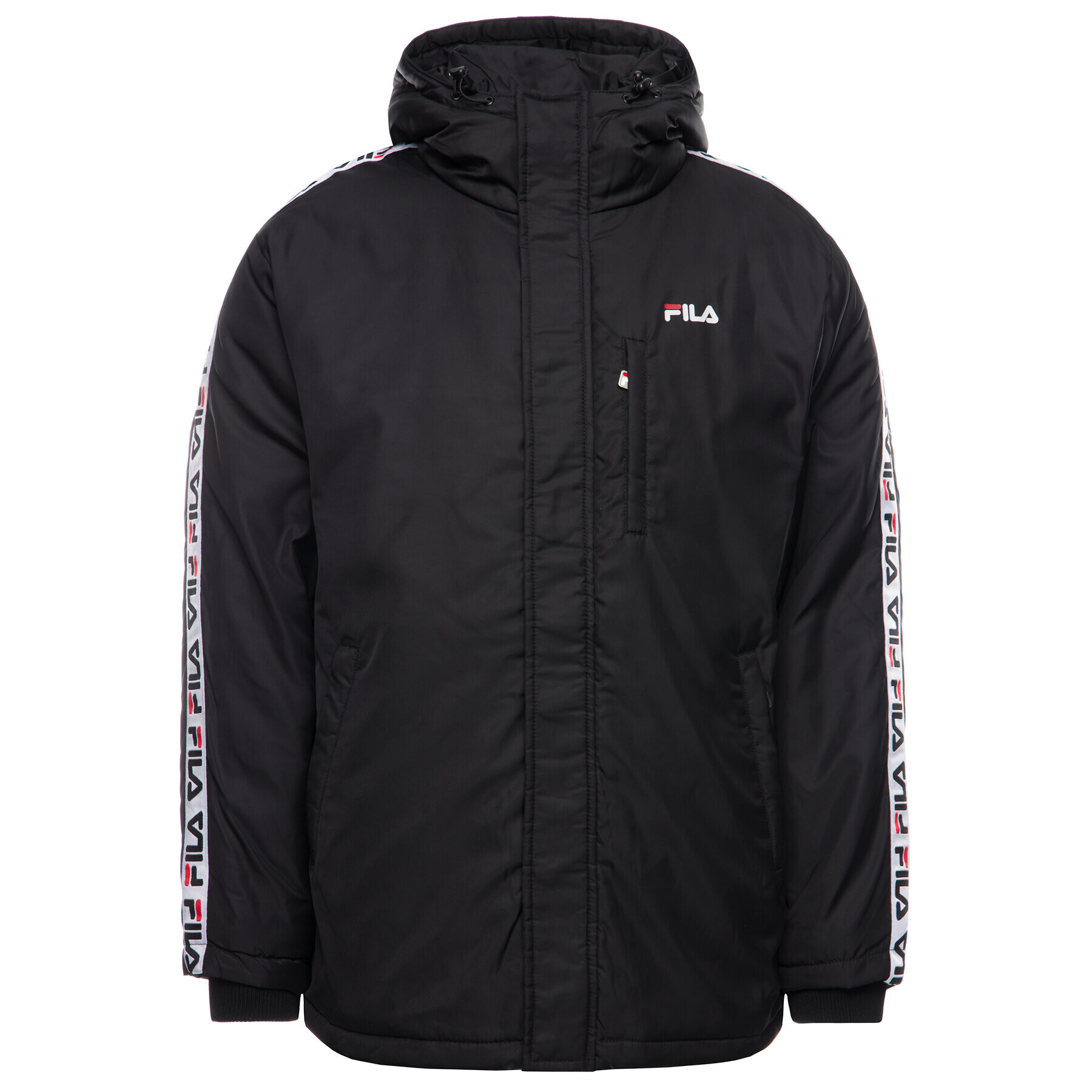 Fila Пухено яке Orlando 687235 Черен Regular Fit - Pepit.bg