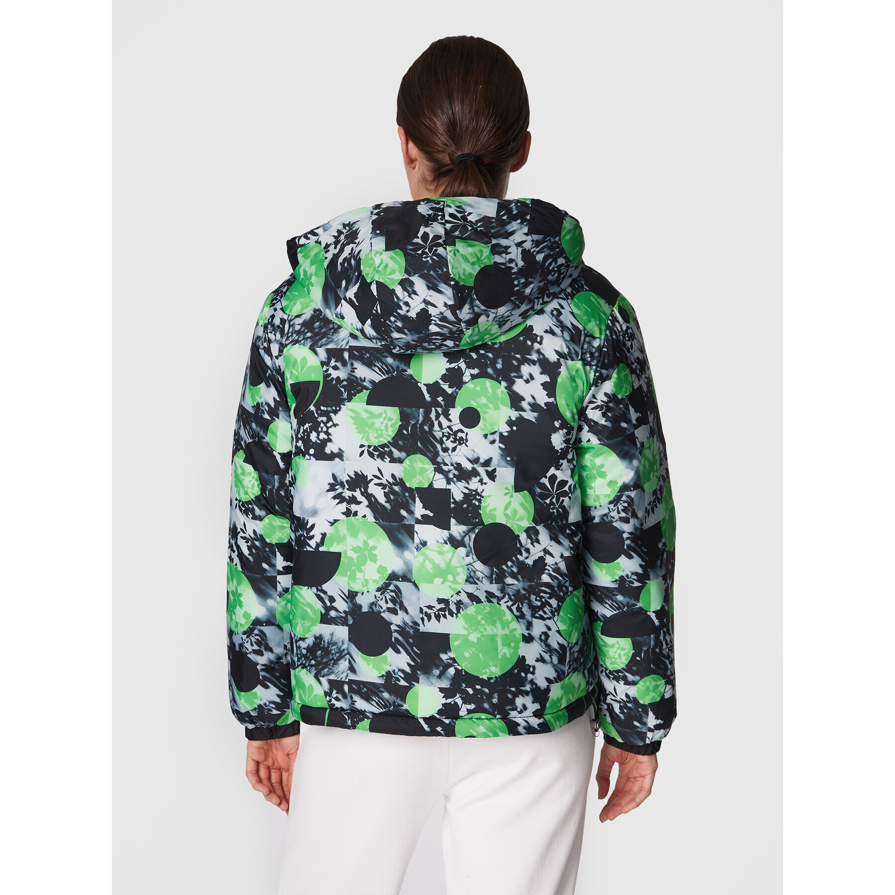 Fila Пухено яке Titisee FAW0243 Черен Oversize - Pepit.bg