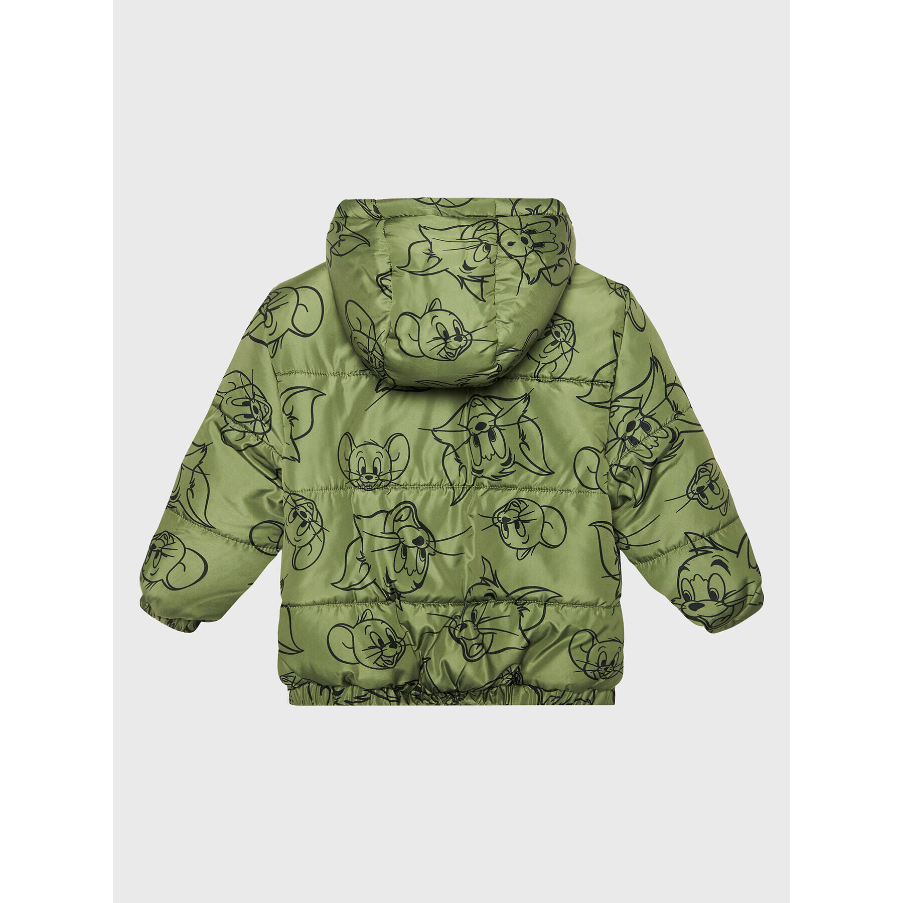 Fila Пухено яке Tonk FAK0116 Зелен Regular Fit - Pepit.bg