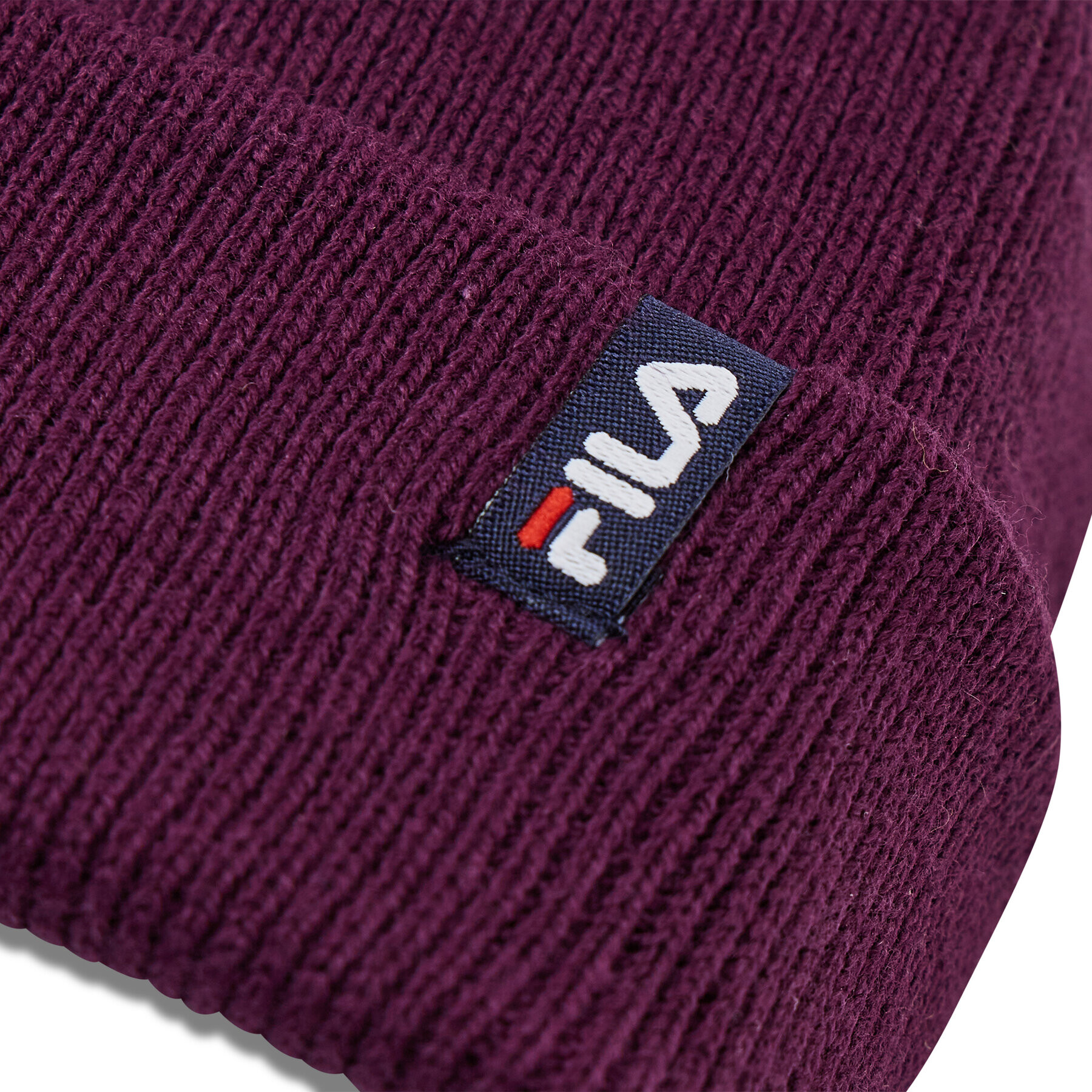 Fila Шапка Beanie With Flag Logo Unisex 686168 Виолетов - Pepit.bg