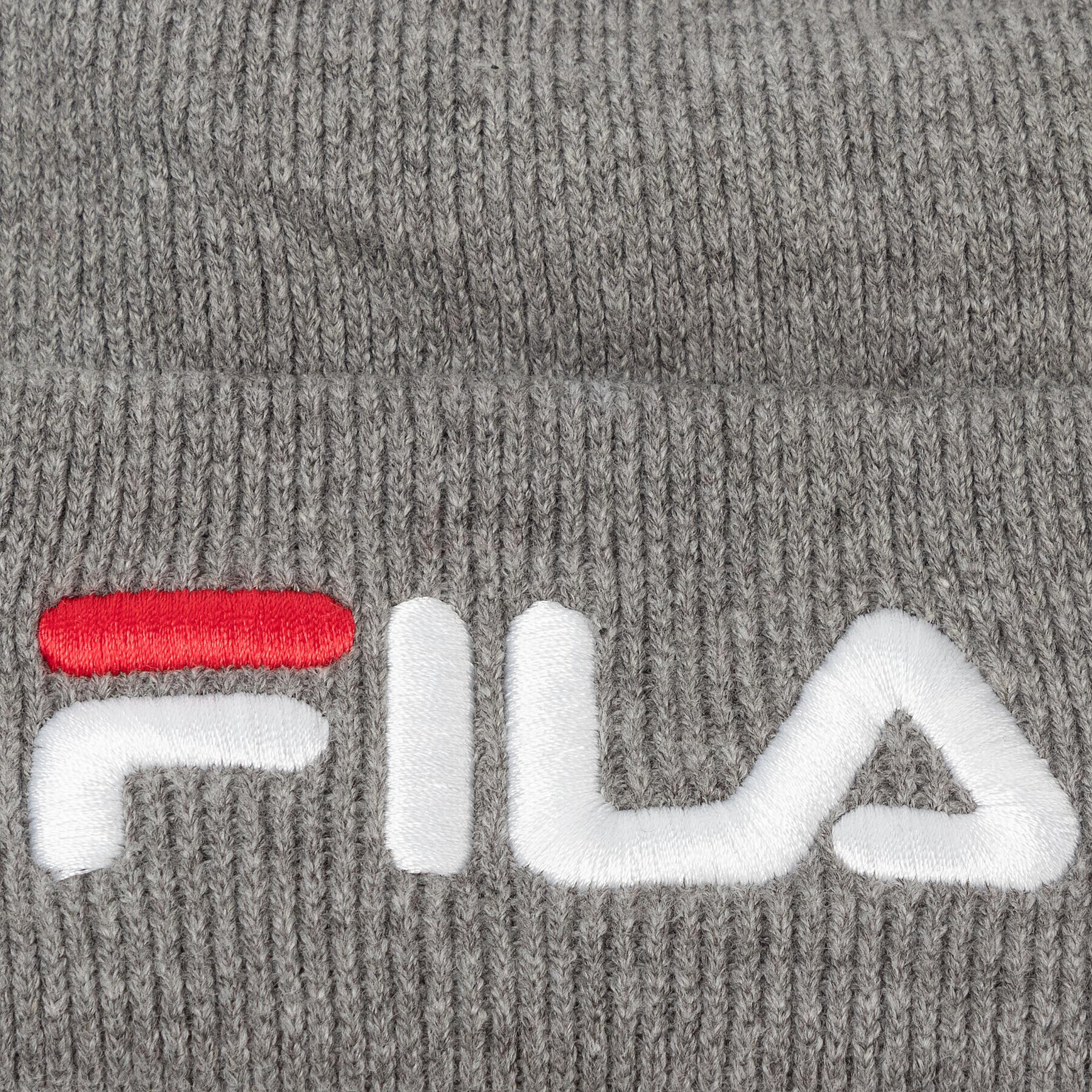 Fila Шапка Leniar Logo 686035 Сив - Pepit.bg